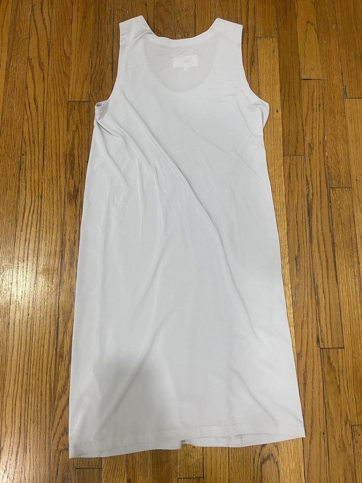Maison Margiela × Vintage Maison Martin Margiela 6 Grey Jersey Tank Dress Size L / US 10 / IT 46 - 3 Thumbnail