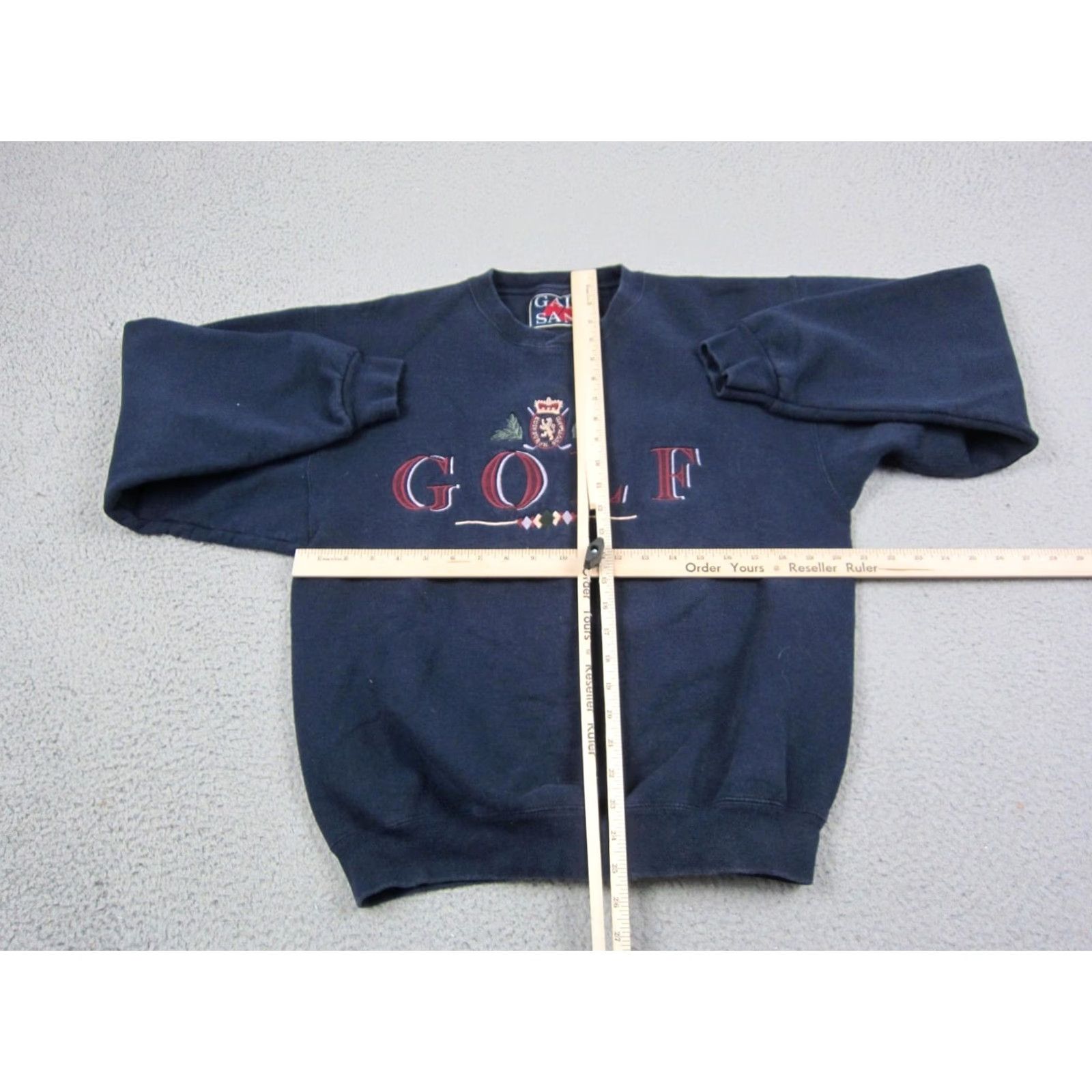 Vintage VINTAGE Galt Sand Edinburgh Scotland Sweatshirt Mens S Blue Golf 80s 90s Crew Neck Pullover Sweatshirt Shirt Mens Blue Golf 80s 90s Size US S / EU 44-46 / 1 - 4 Thumbnail