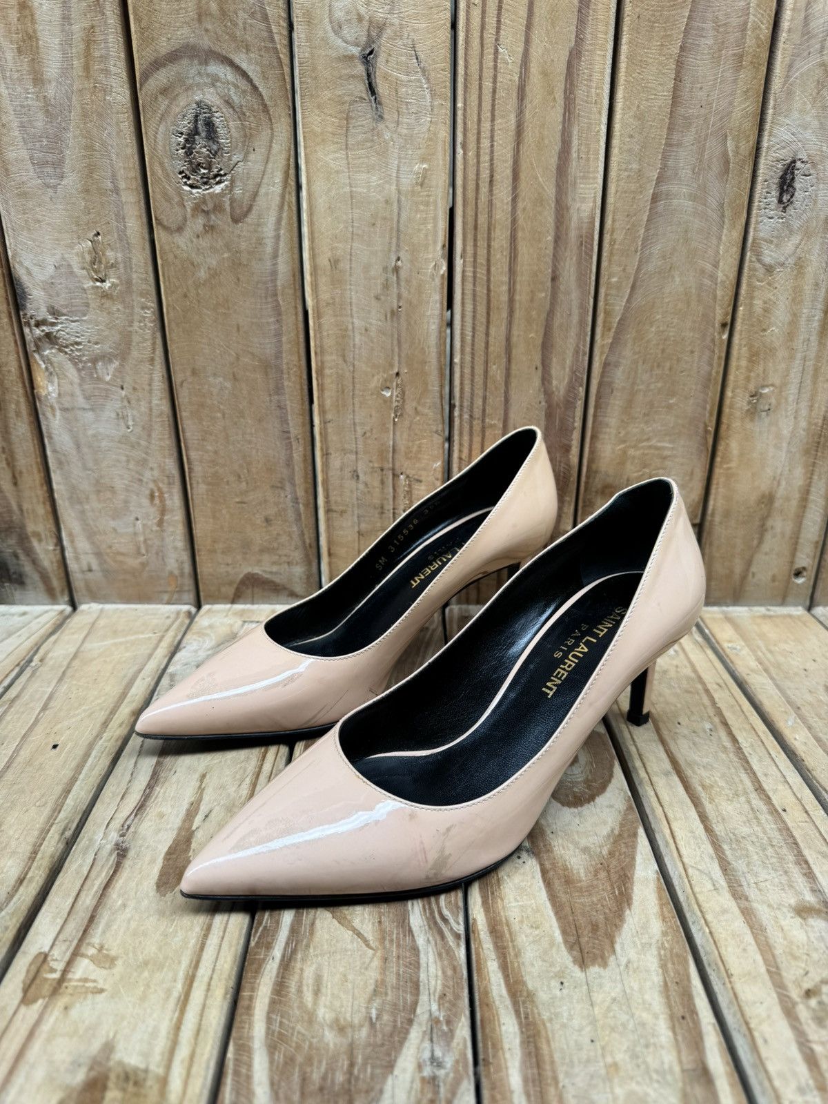 Saint Laurent Paris Saint laurent Paris HI Leather heels size EUR 35.5 US 5.5 Size US 5.5 / IT 35.5 - 4 Thumbnail