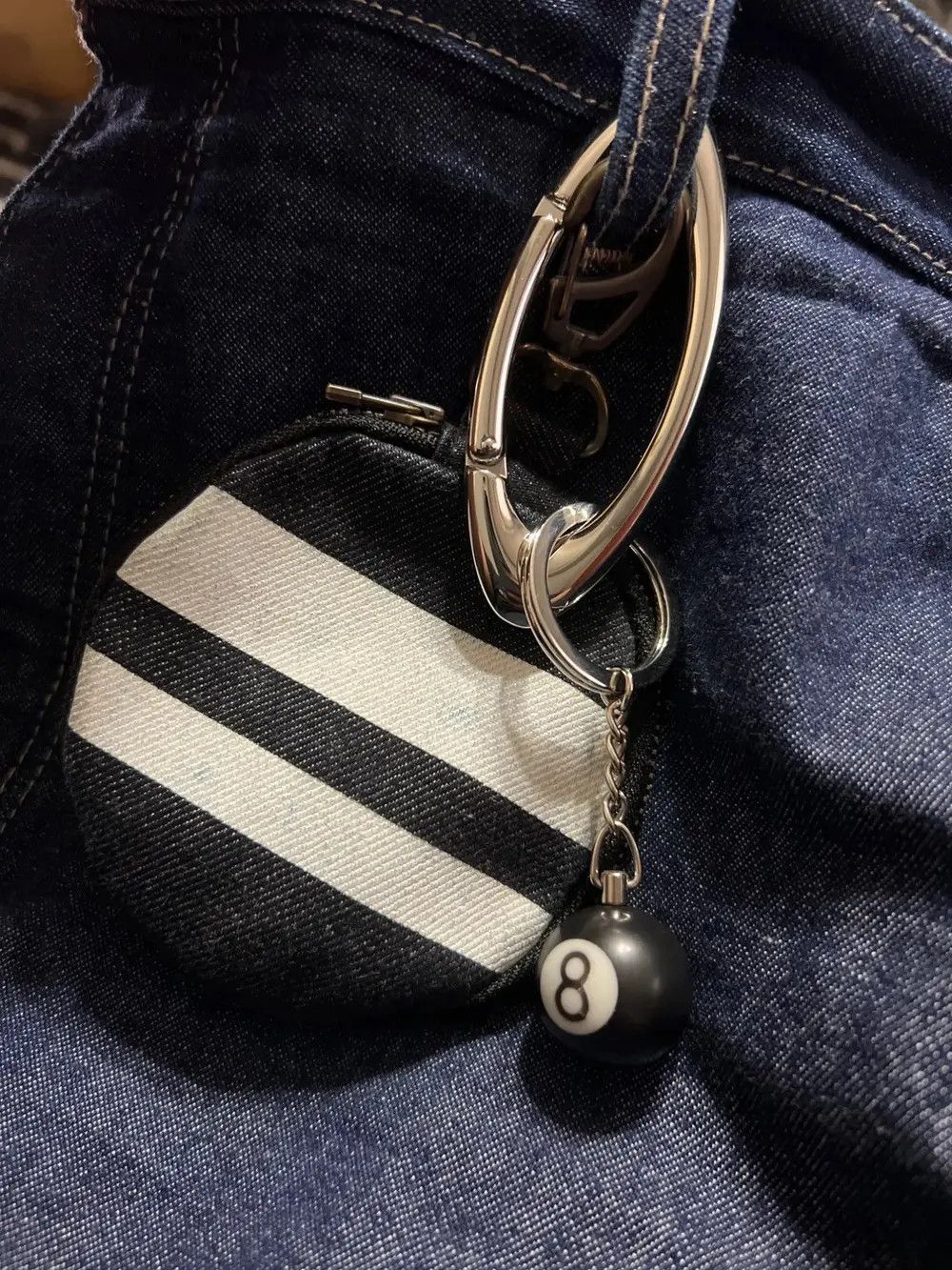 Other Y2k Silver Keychain Essential Icon Carabiner Size ONE SIZE - 5 Thumbnail