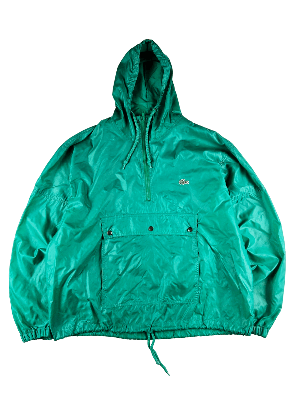 Vintage Izod Lacoste Nylon Anorak Jacket