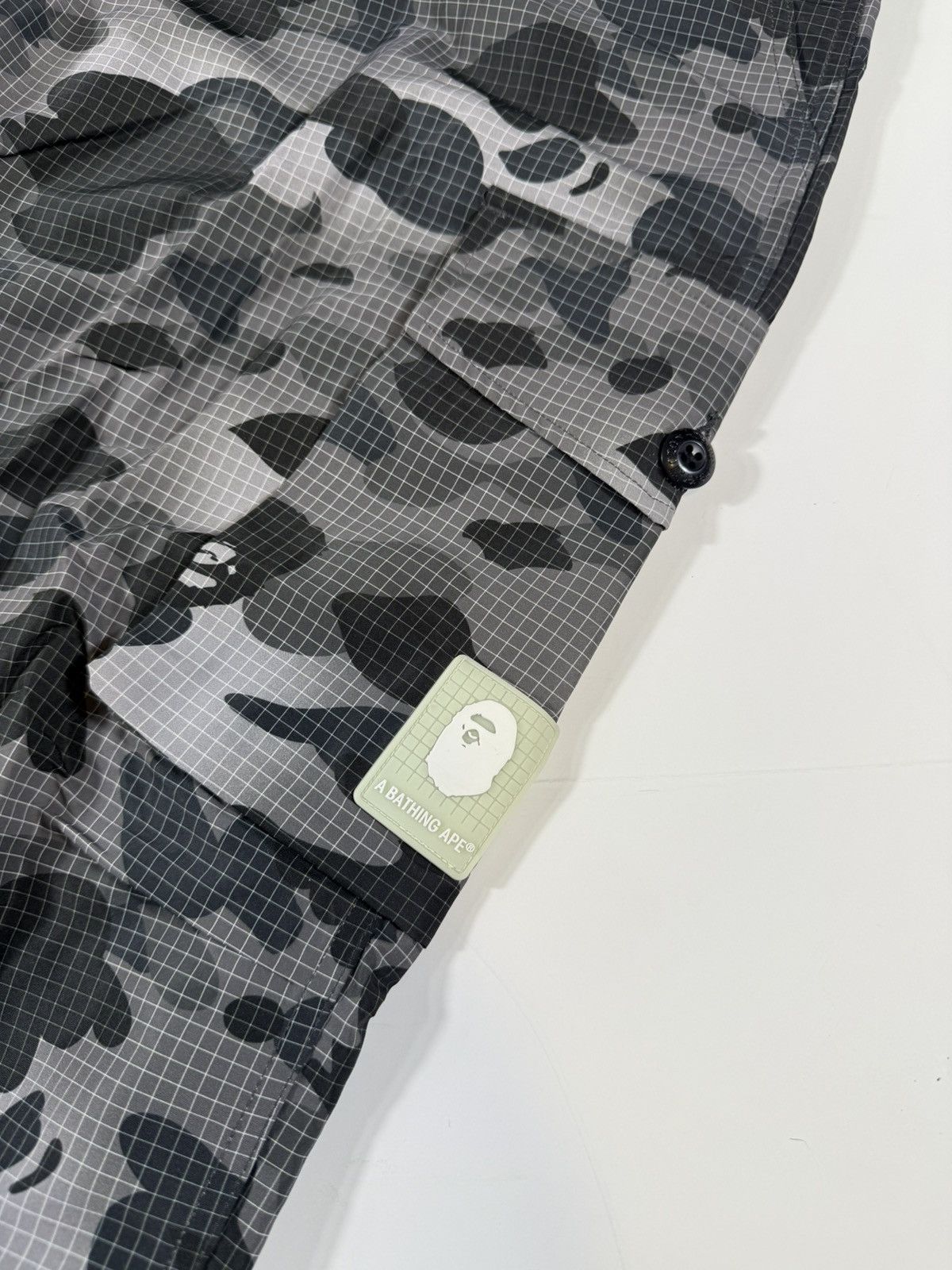 Bape Bape Grid Camo Black 6 Pocket Pants Size US 32 / EU 48 - 8 Thumbnail