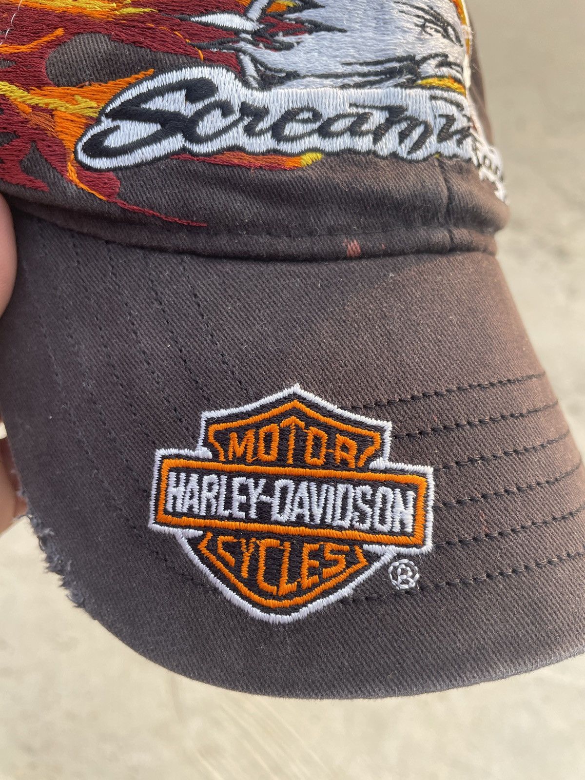 Harley Davidson Motor harley davidson cap Size 32 - 3 Thumbnail