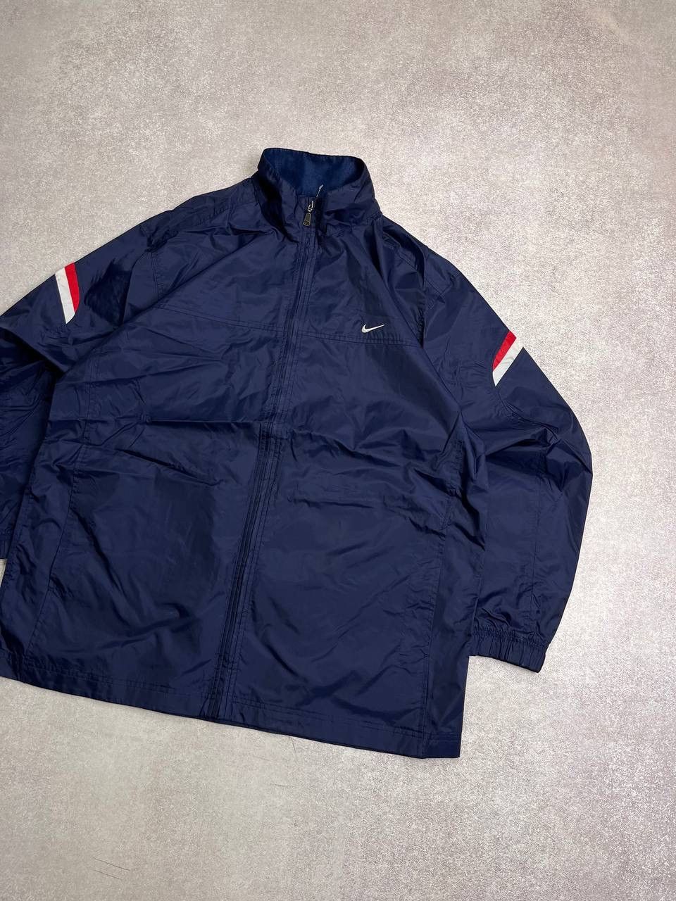 Nike × Vintage VINTAGE 90s NIKE OLYMPIC BOXY NYLON JACKET Y2K XL Size US XL / EU 56 / 4 - 2 Thumbnail