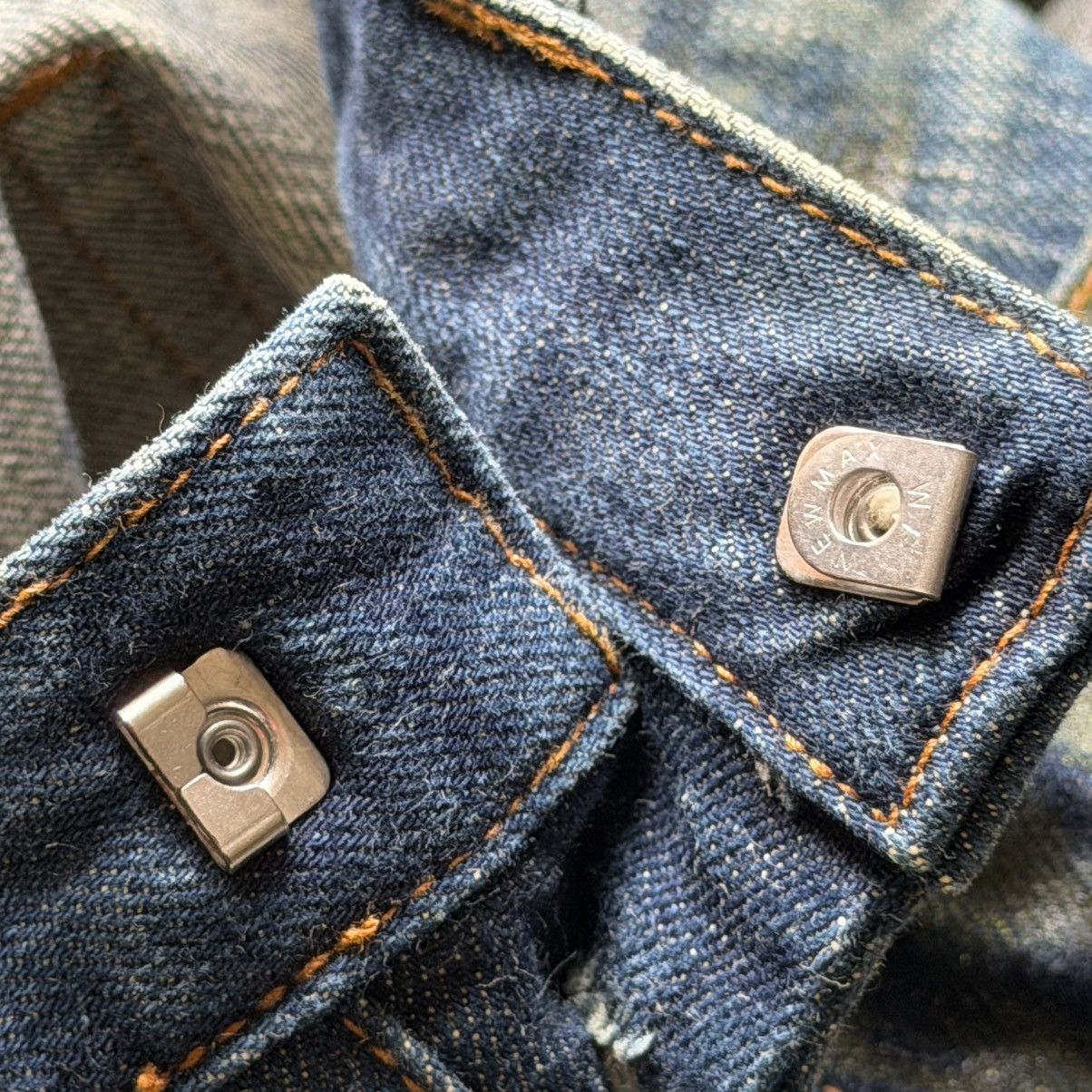 Dior Dior Homme Hedi Era AW03 “Luster” RUNWAY MIJ Green Wax Denim Size US 33 - 15 Thumbnail