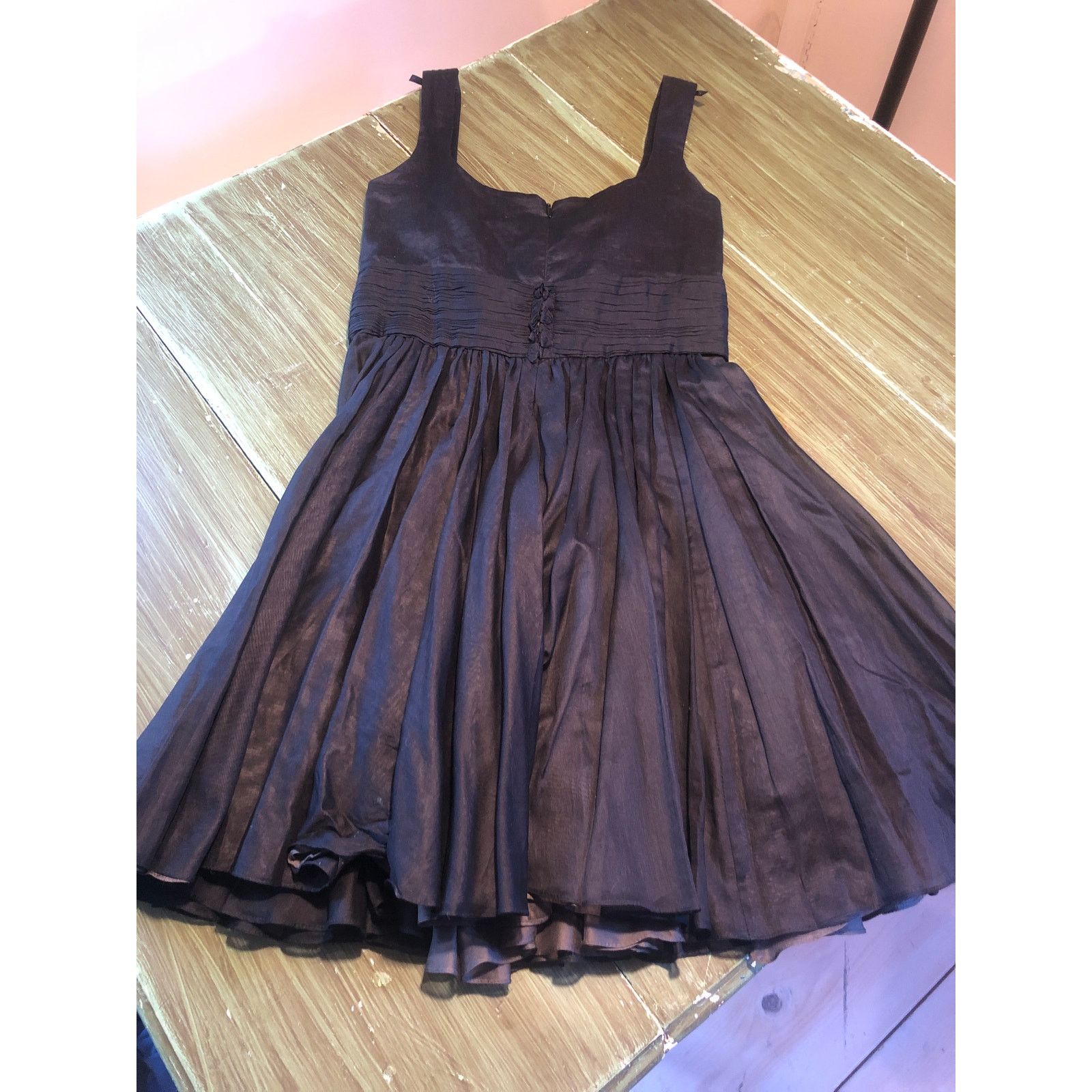 Other Amelia Toro Women's Fit and Flare Cotton Cocktail Dress - 4 Size S / US 4 / IT 40 - 7 Thumbnail