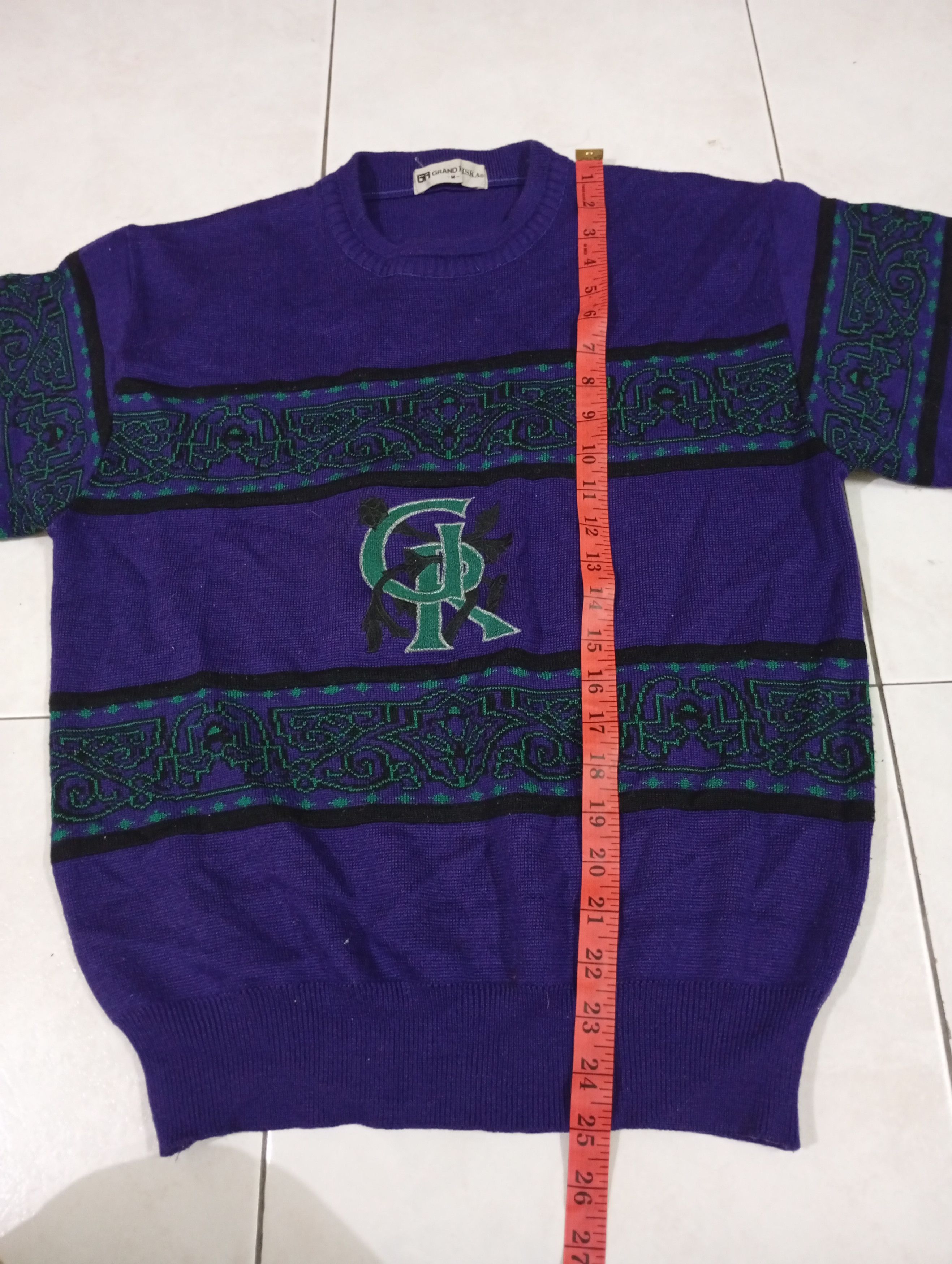 Japanese Brand VINTAGE GRAND RISKA X KNITWEAR Size US S / EU 44-46 / 1 - 3 Thumbnail