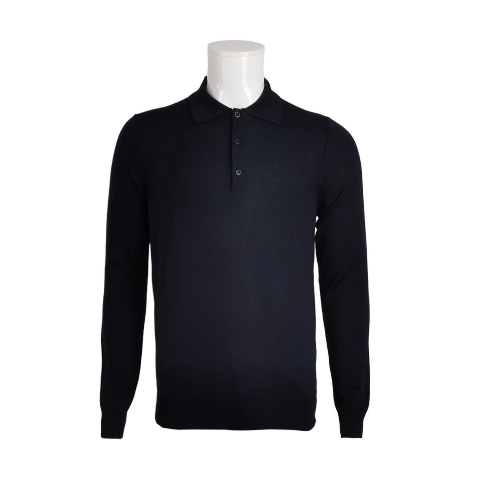 Prada Prada Virgin Wool Polo Shirt Size M Size US M / EU 48-50 / 2 - 1 Thumbnail
