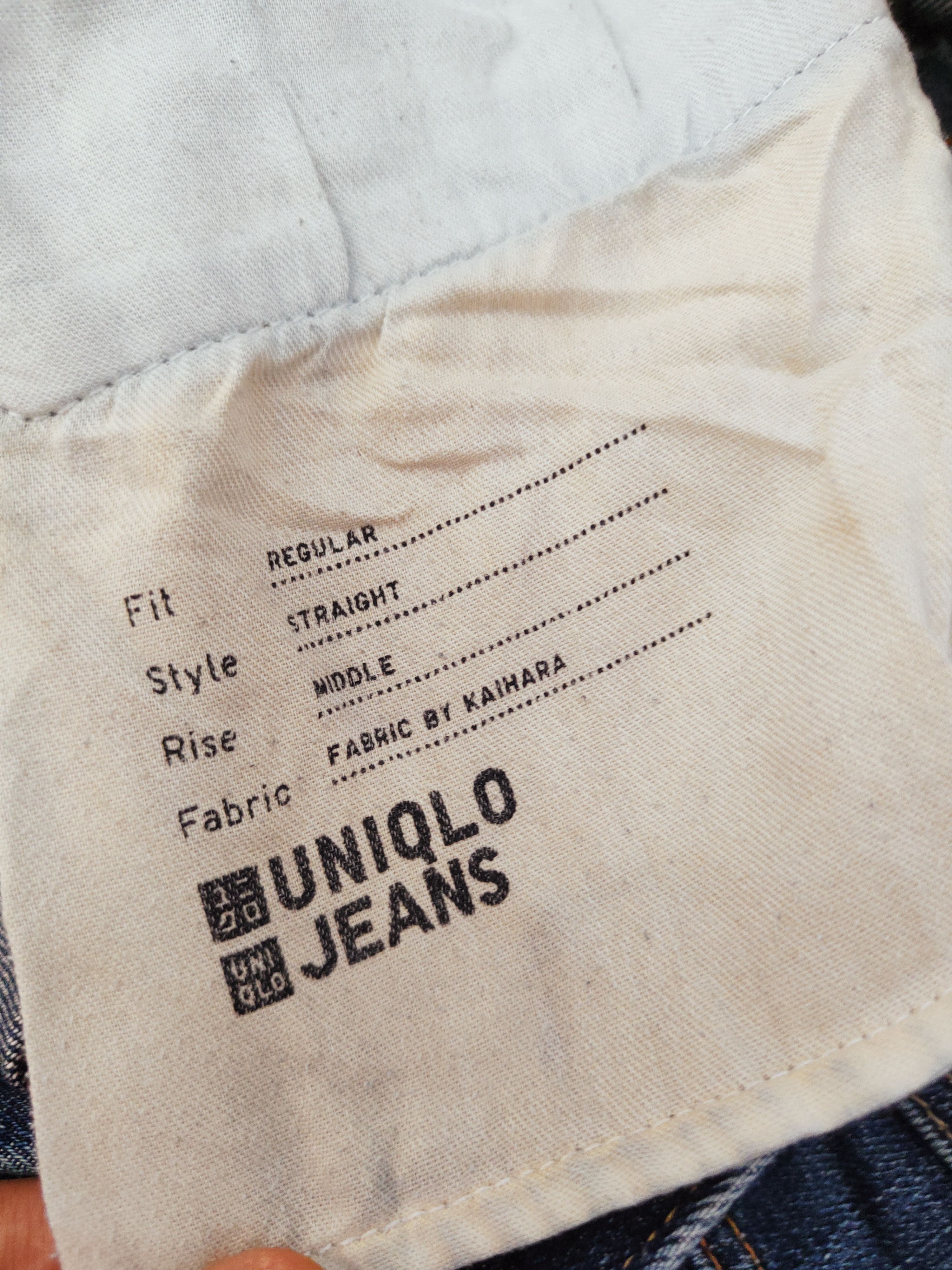 Japanese Brand Uniqlo fabric by kaihara Distressed Ripped Jeans #W947 Size US 36 / EU 52 - 14 Thumbnail