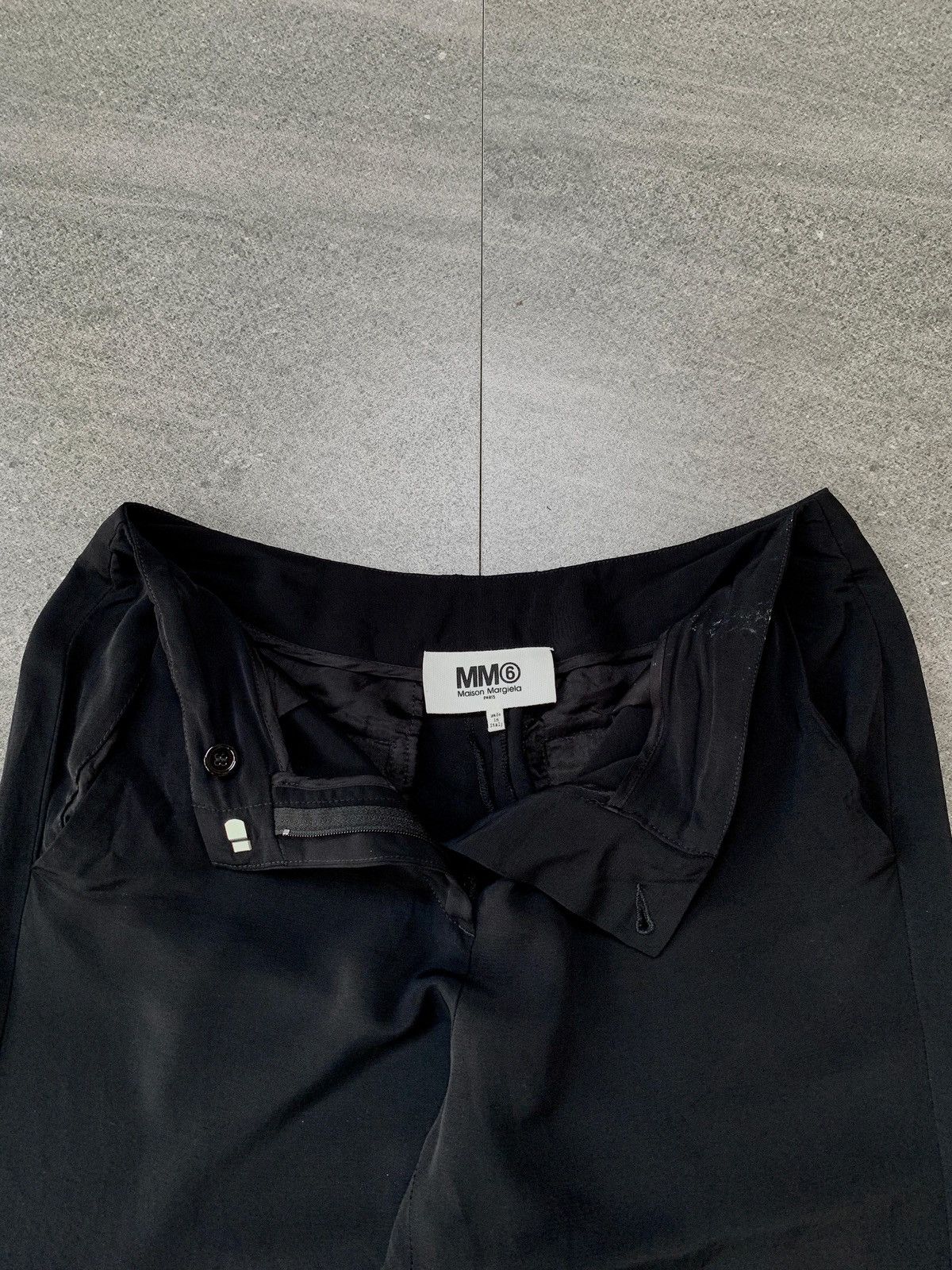 Maison Margiela FREE TAX! MM6 Anatomical Diagonal cut Trousers - 29” Size US 29 - 4 Thumbnail