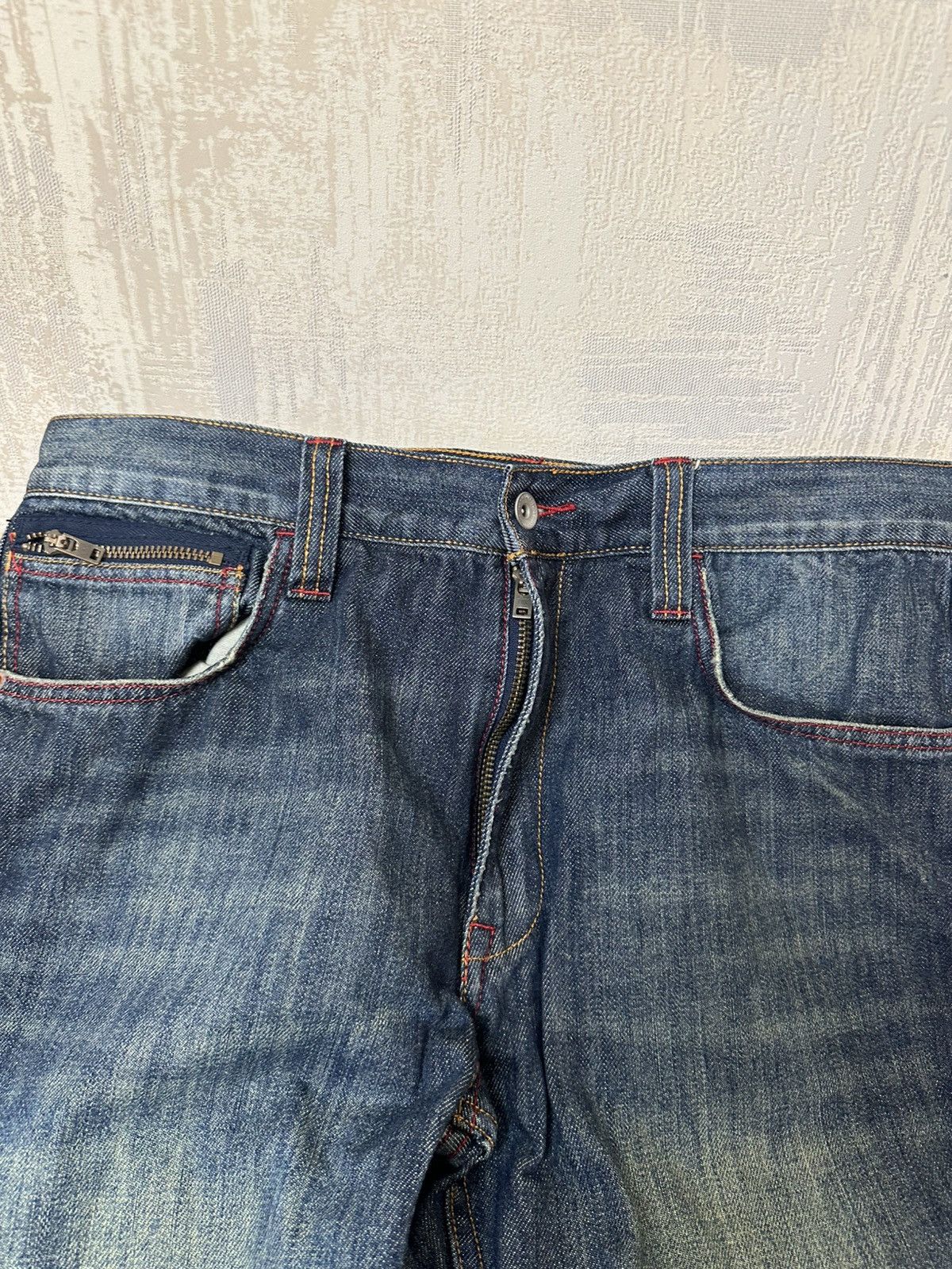 Quiksilver 🔥 Quiksilver Rare Vintage Faded Washed Denim Jeans Pants Y2K Size US 34 / EU 50 - 7 Thumbnail