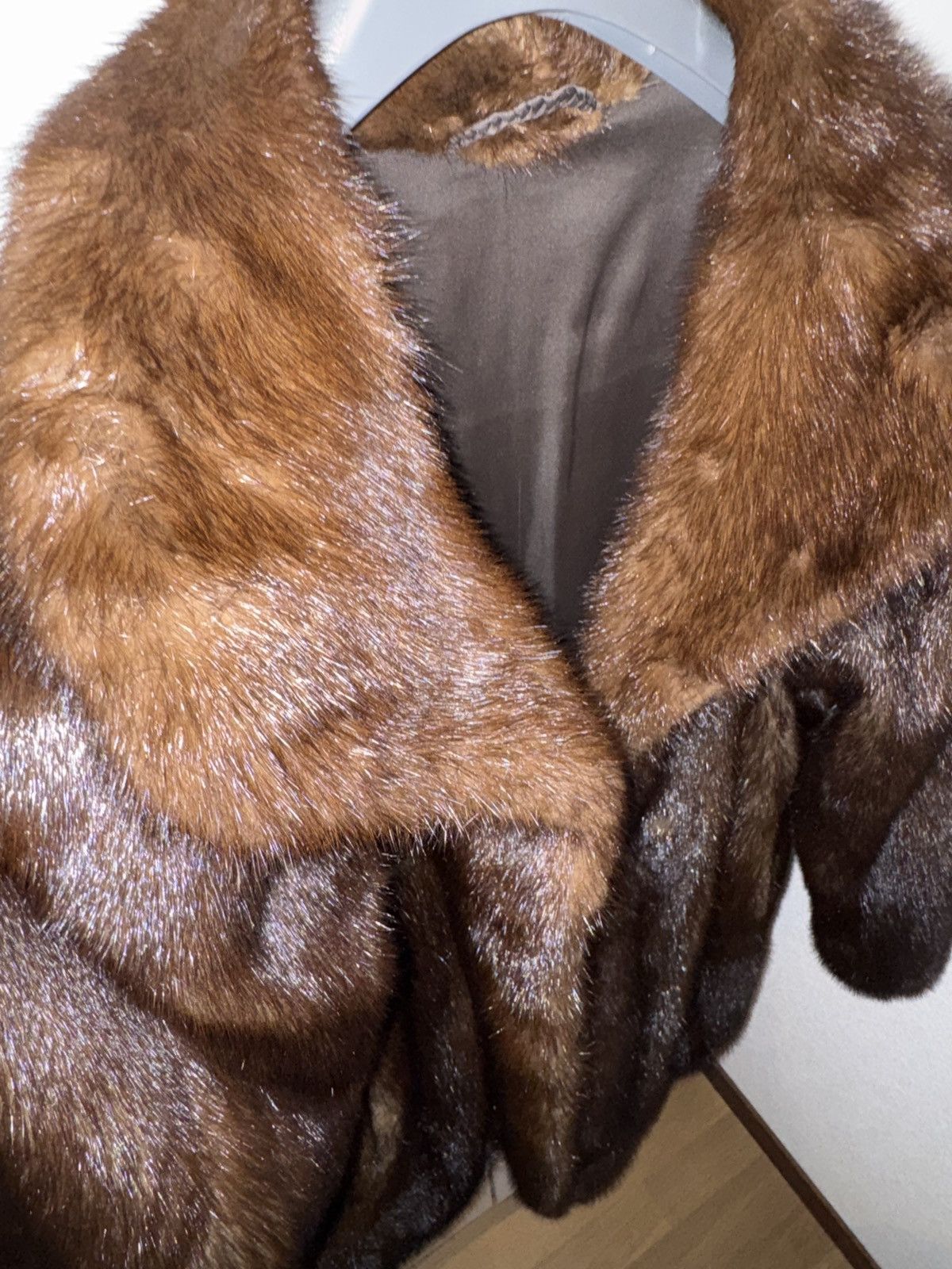 Handmade Real mink fur coat Size M / US 6-8 / IT 42-44 - 3 Thumbnail
