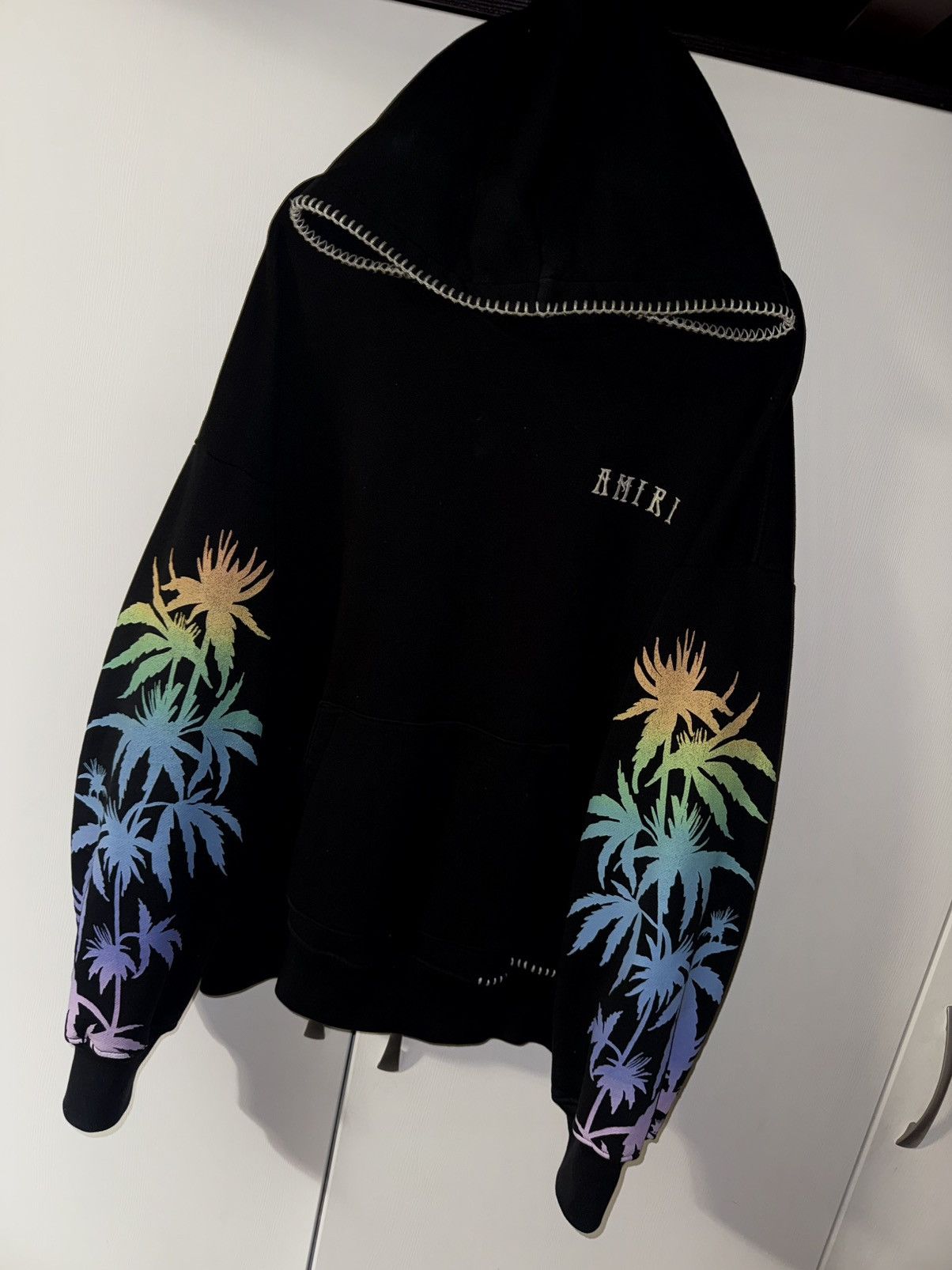 Amiri AMIRI “ETERNAL HAPPINESS” HOODIE Size US L / EU 52-54 / 3 - 2 Thumbnail