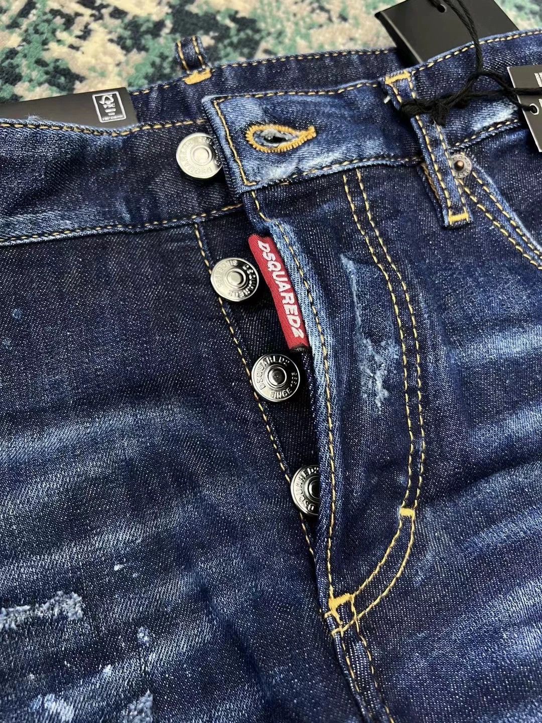 Dsquared2 Dsquared2 SAILOR 9-Length Slim Relaxed Distressed Patched 44 Size US 28 / EU 44 - 3 Thumbnail