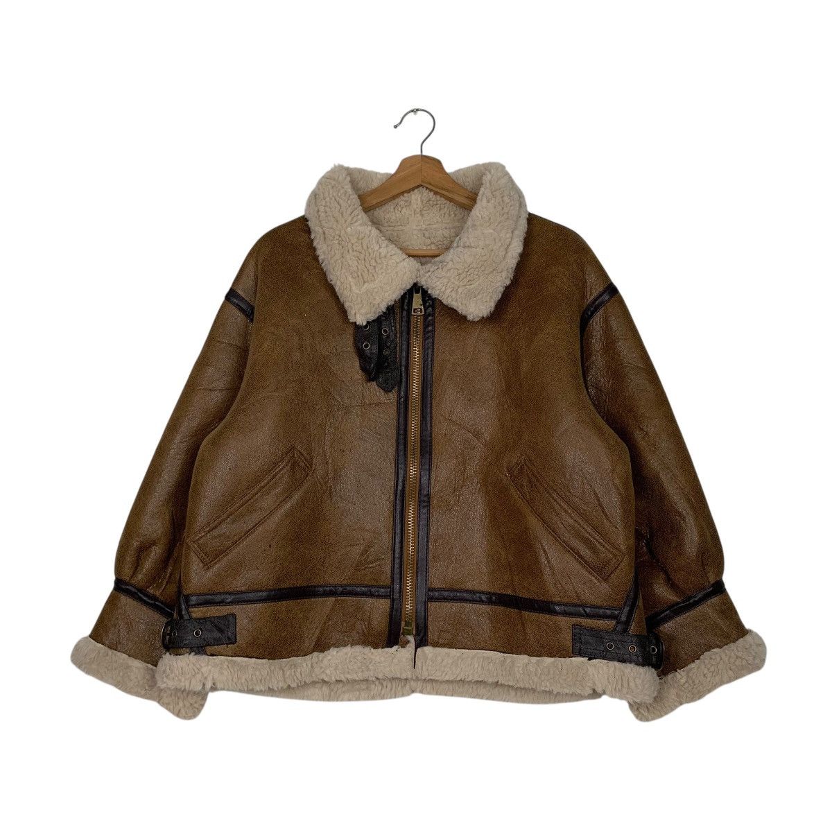 Japanese Brand Japanese Brand Randeboo Shearling Jacket Size US S / EU 44-46 / 1 - 1 Thumbnail