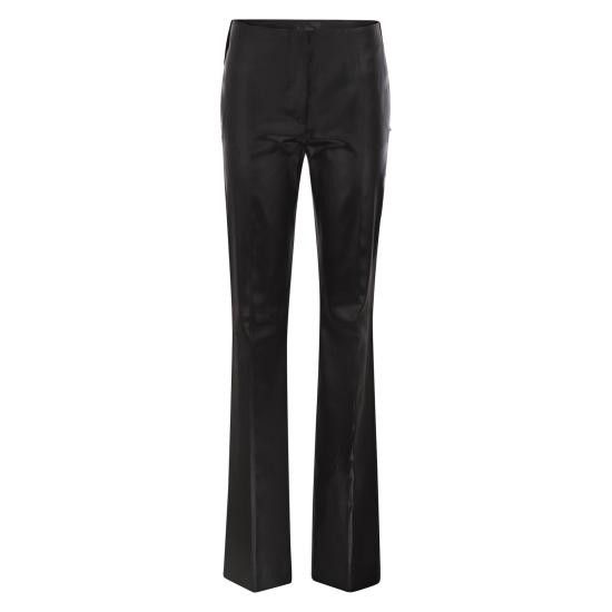 Sportmax SPORTMAX Women Straight Pants 2512131073600 BLACK Size 28" / US 6 / IT 42 - 1 Thumbnail