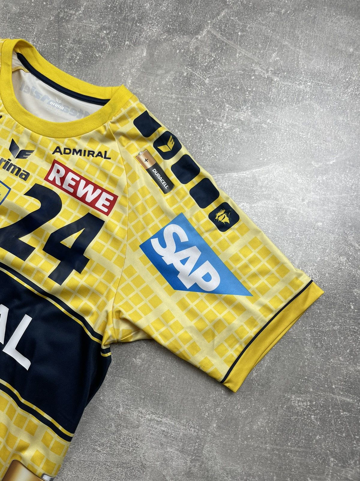 Erima Erima Rhein-Neckar Löwen Jersey #24 DKB Admiral SAP Shirt Size US L / EU 52-54 / 3 - 4 Thumbnail