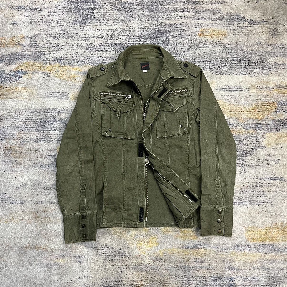JACKROSE × Japanese Brand × Le Grande Bleu (L.G.B.) Vintage Jackrose military shirt Size US S / EU 44-46 / 1 - 1 Thumbnail
