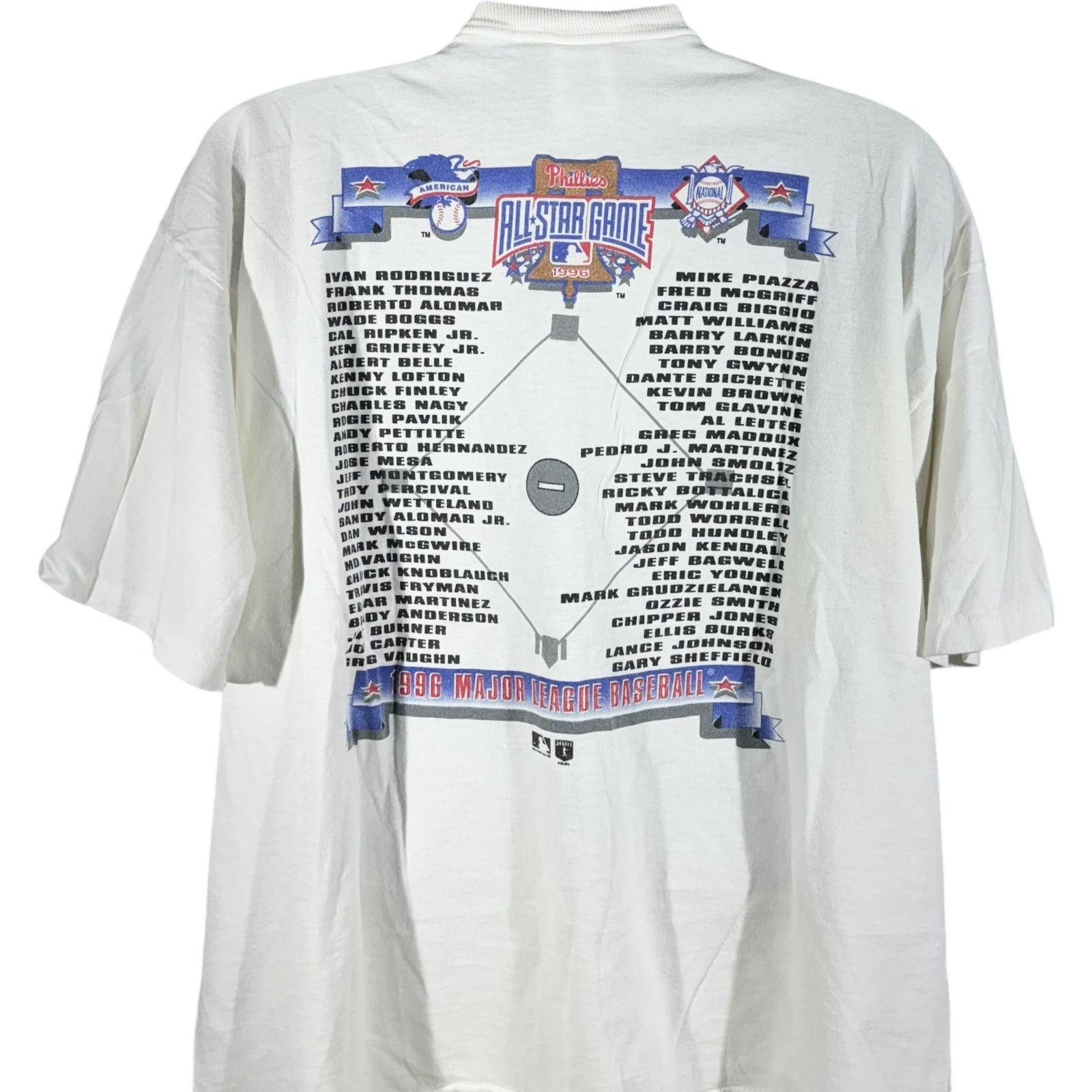 Pro Player Vintage Pro Player MLB All Star Game Caricature Tee 1996 Size US XXL / EU 58 / 5 - 6 Thumbnail