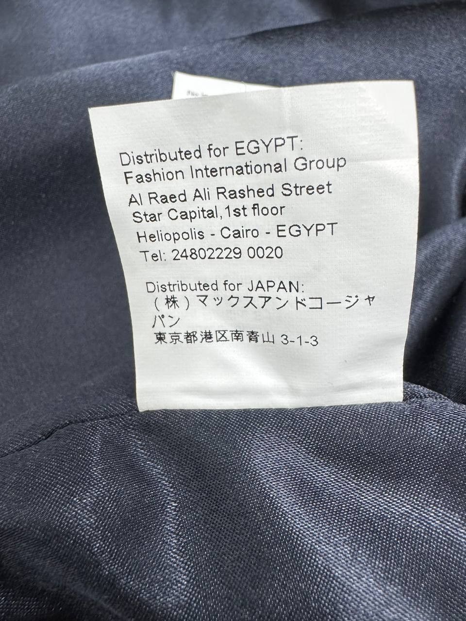 Marina Rinaldi MARINA RINALDI TARANTINO NAVY WOOL COAT FR-46 US-12 Size XL / US 12-14 / IT 48-50 - 8 Thumbnail