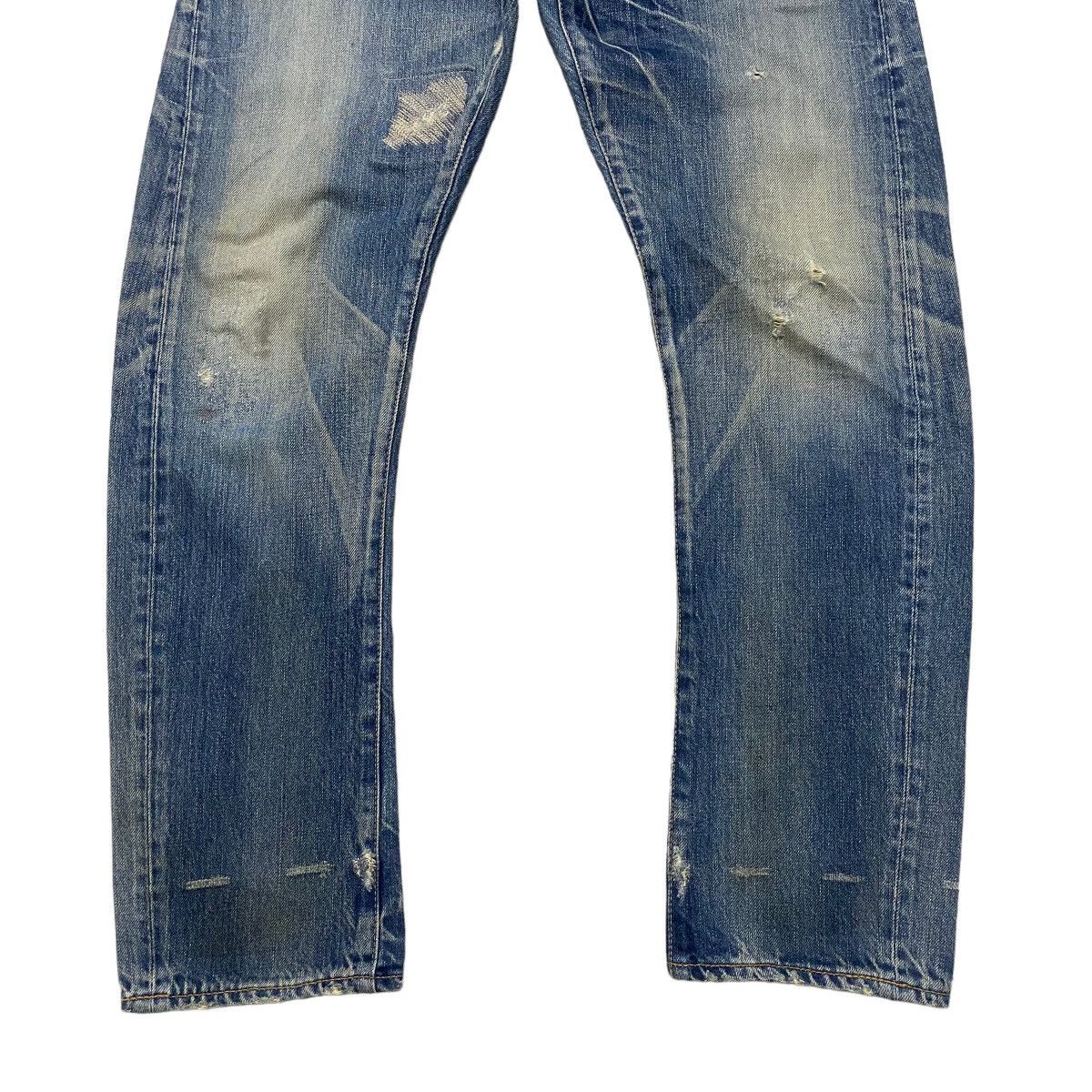 Hysteric Glamour Vintage Hysteric Glamour Distressed Honeycomb Jeans Size US 29 - 7 Thumbnail
