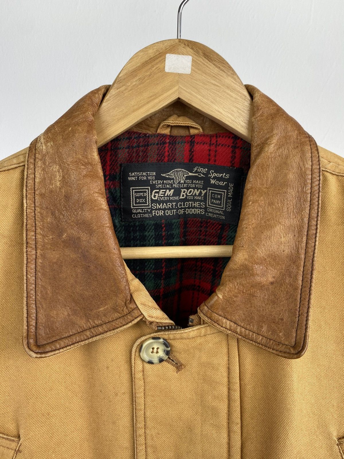Japanese Brand Vintage 50’s Repro Gem Bony Bush Master Hunting Jacket Size US M / EU 48-50 / 2 - 3 Thumbnail