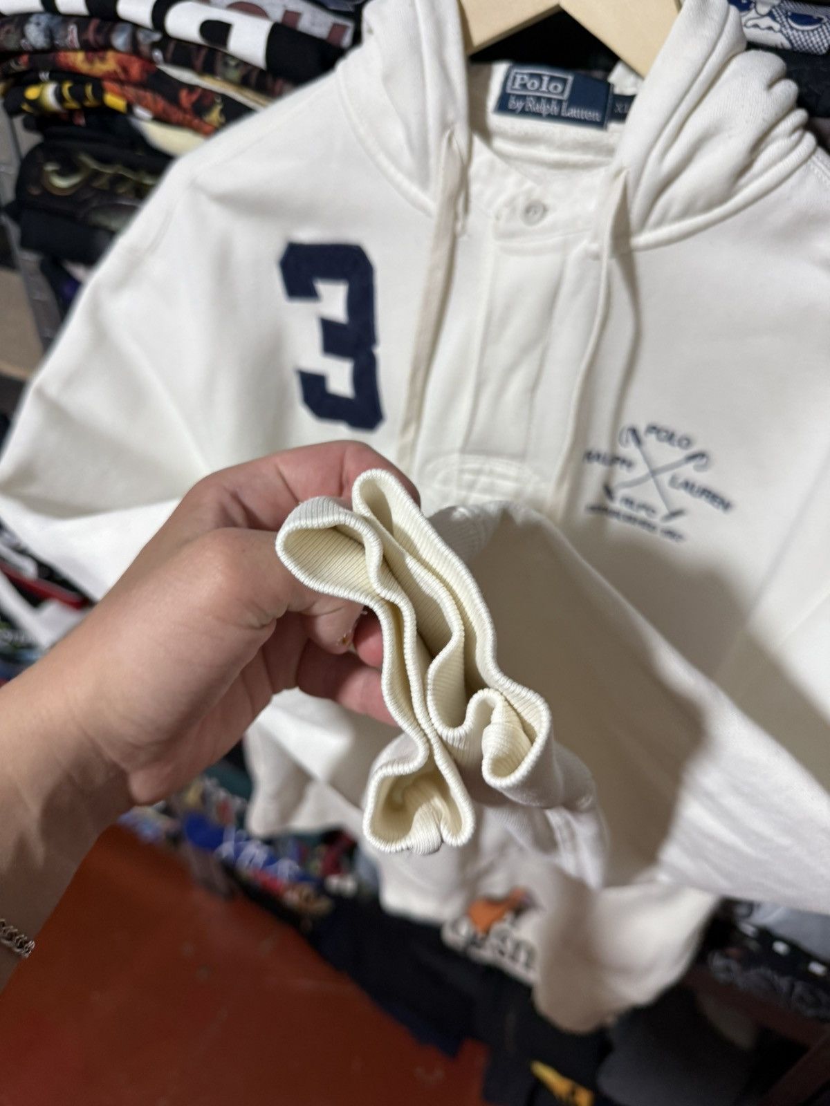 Polo Ralph Lauren Vintage 90’s PRL Polo Ralph Lauren RLPC Hoodie Y2K Hype Size US XL / EU 56 / 4 - 6 Thumbnail