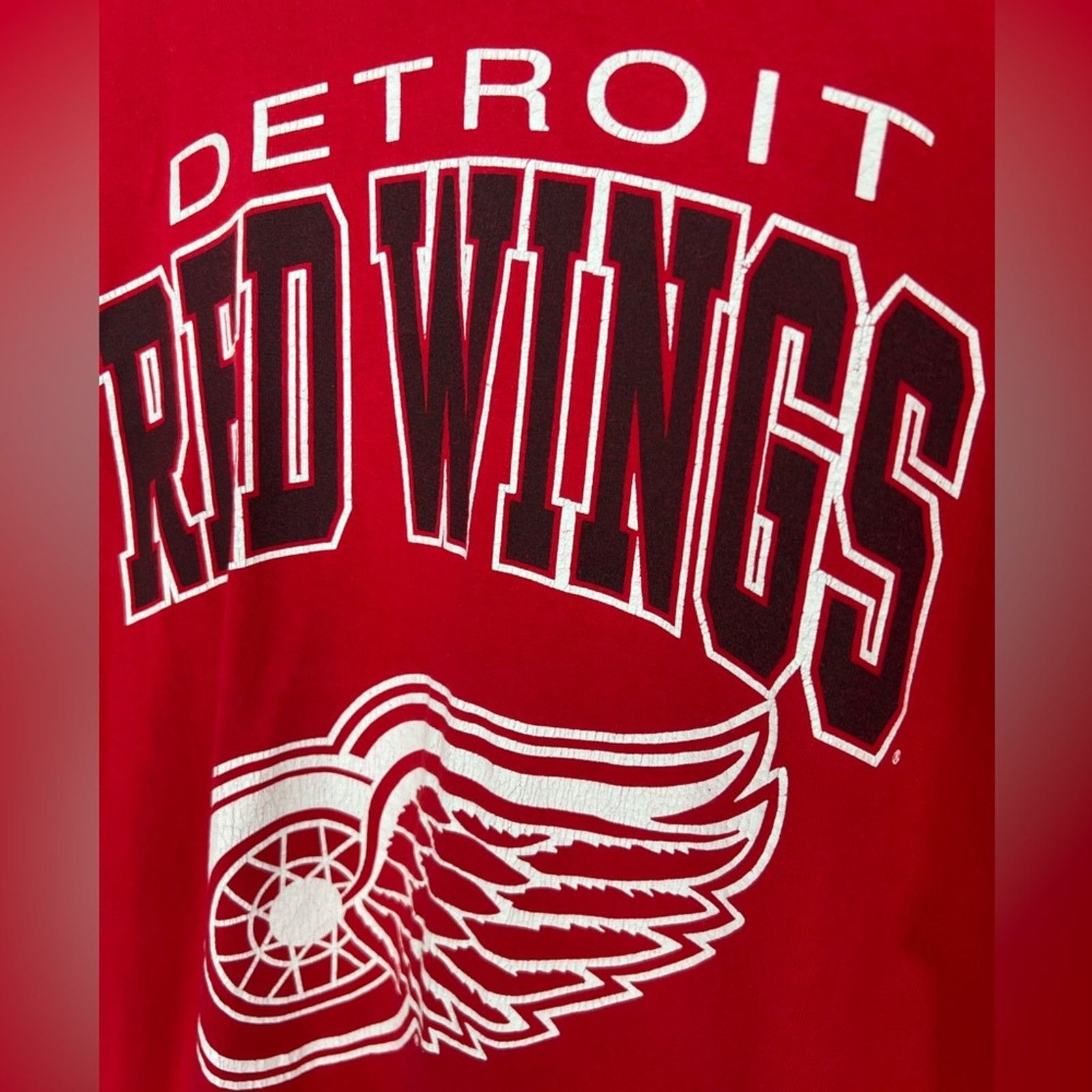 Starter VINTAGE 90’S DETROIT RED WINGS STARTER SHIRT MADE USA CLEAN Size US L / EU 52-54 / 3 - 3 Thumbnail
