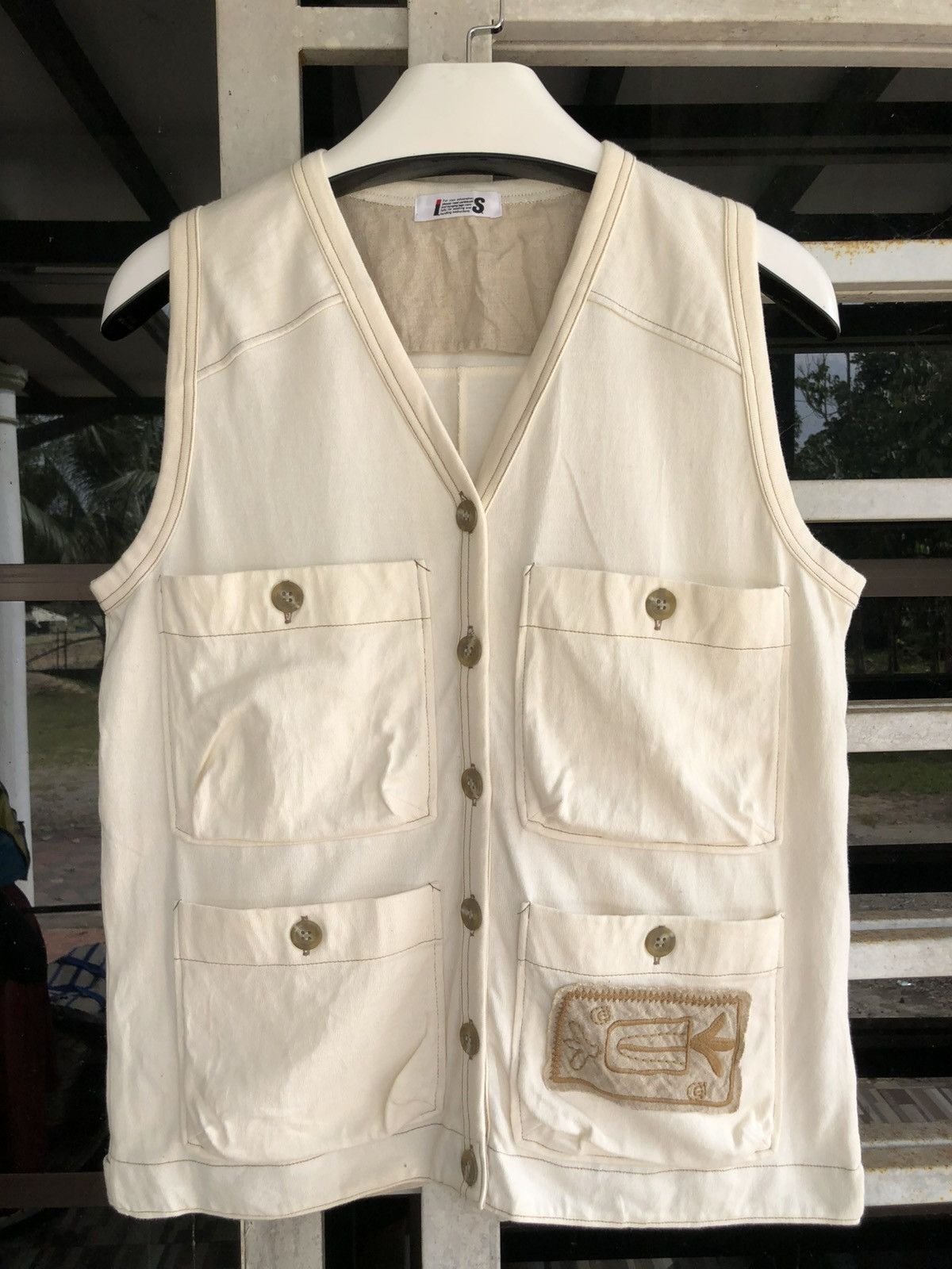Issey Miyake × Vintage Vintage 80’s Issey Miyake cargo vest Size US M / EU 48-50 / 2 - 1 Thumbnail