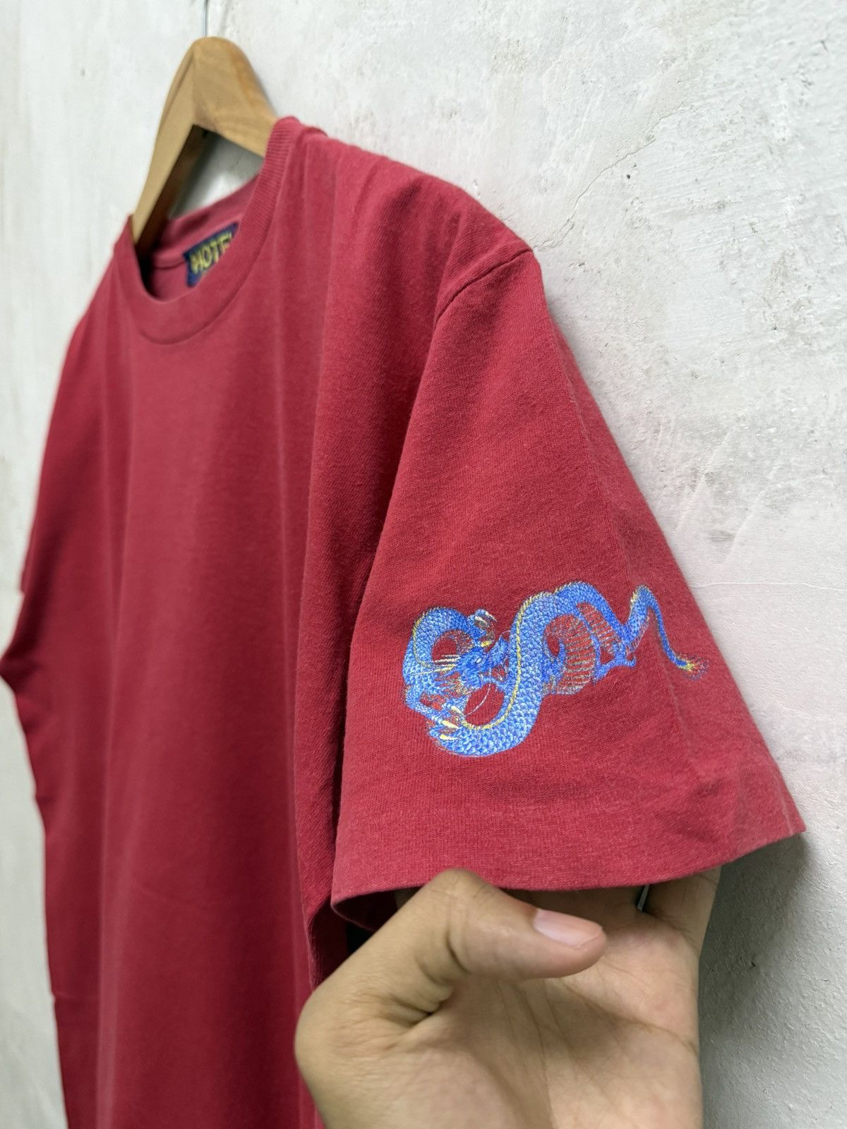 Vintage Vintage 90’s Hotei Dragon Graphics Skateboards Tees Size US L / EU 52-54 / 3 - 5 Thumbnail