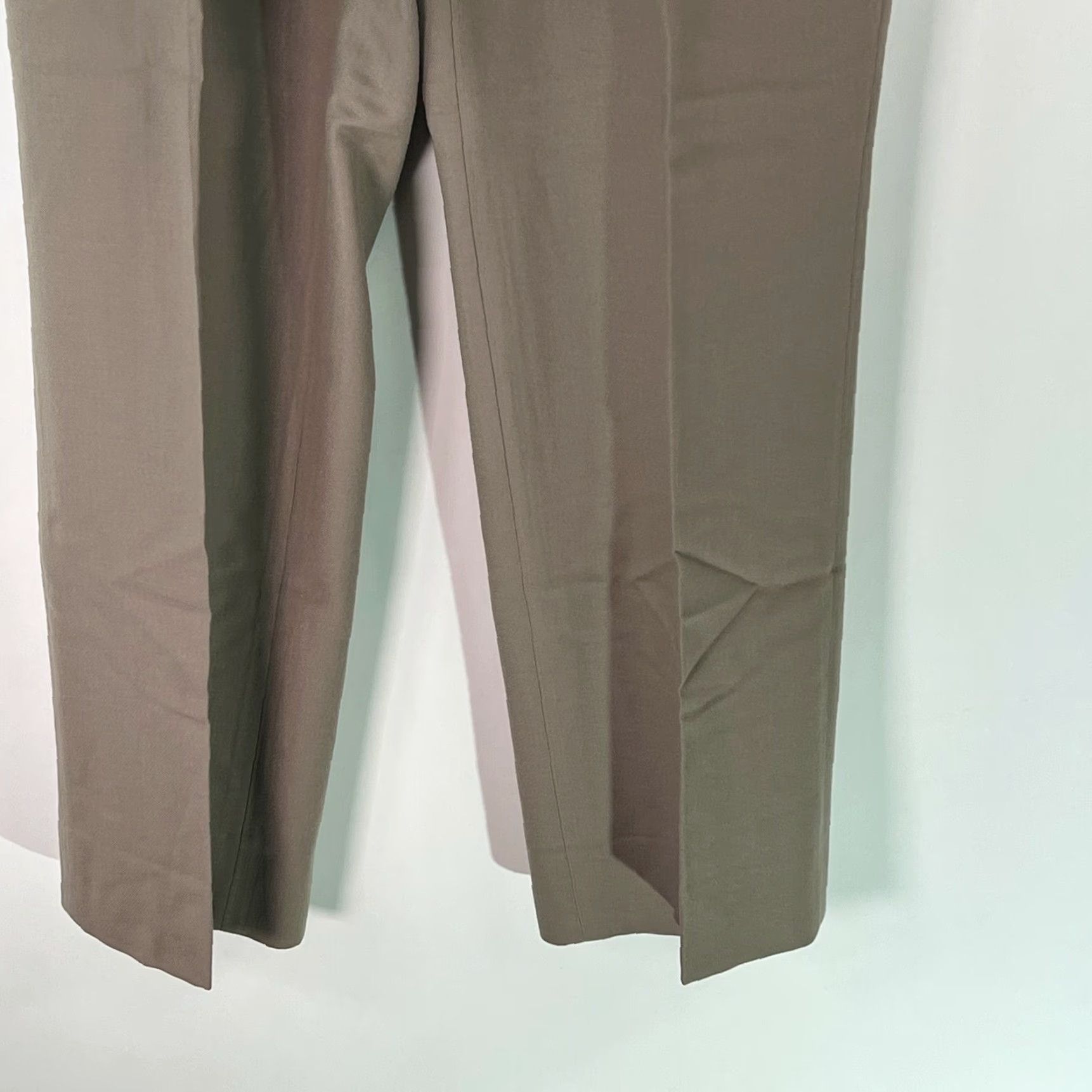 Stanley Blacker Stanley Blacker Mens Dress Pant Pant Casual Tan 36X32 Regular Straight Flat Front Belt Loops to Inseam 32in - Vintage No, 100% Genuine US Seller Size US 36 / EU 52 - 6 Thumbnail