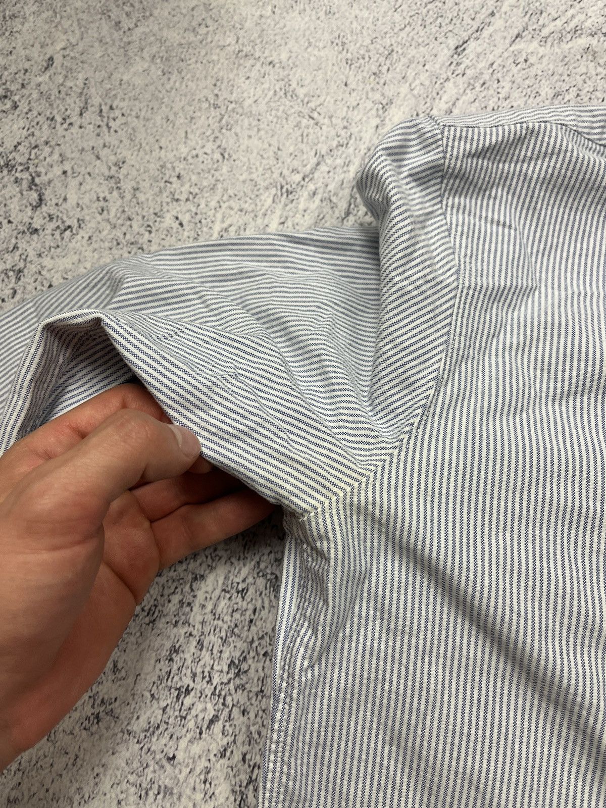 A.P.C. A.P.C. Rue Madame Paris Striped Button-Up L/S Shirt 2010s Size US S / EU 44-46 / 1 - 6 Thumbnail