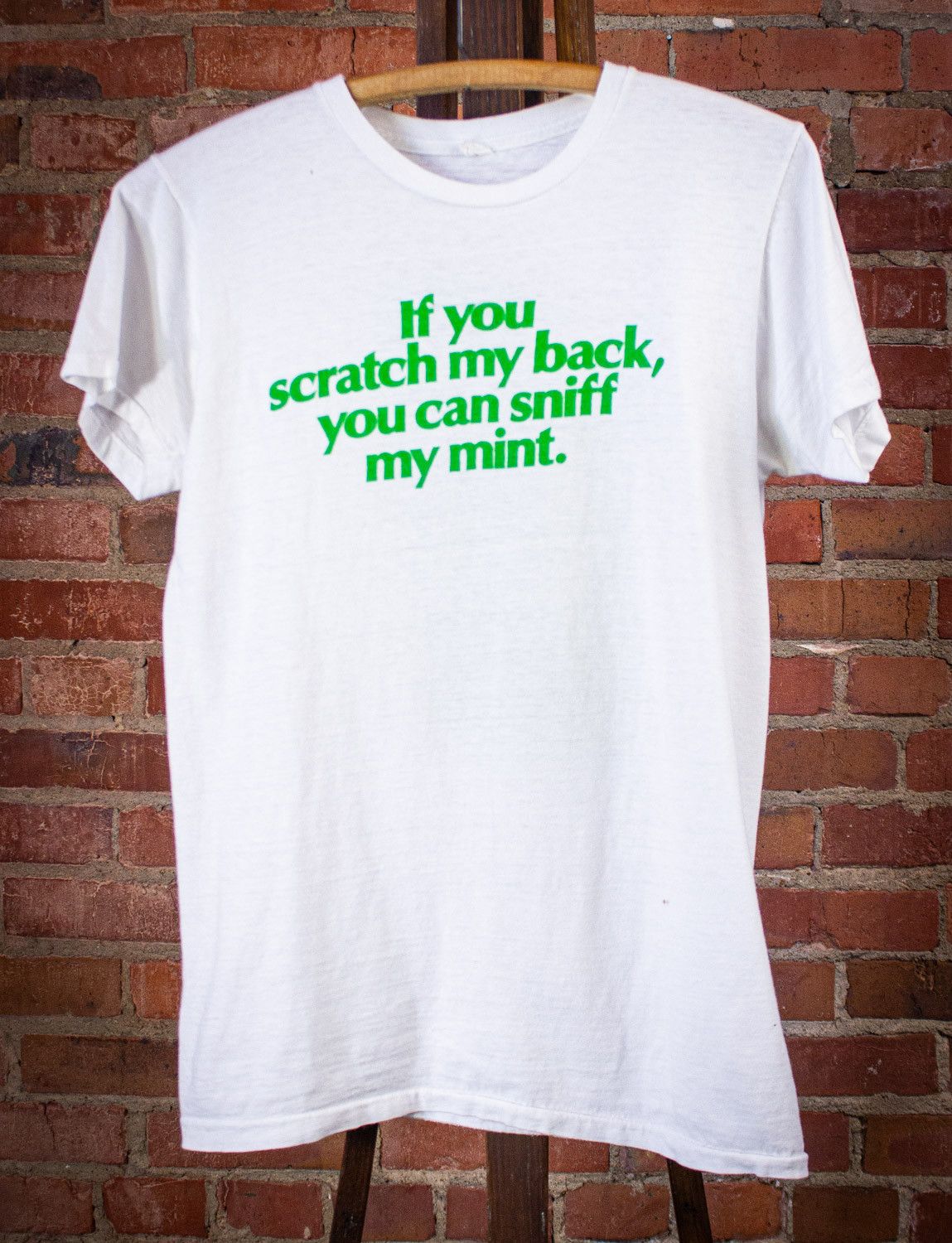 Vintage Vintage Tic Tac Spearmint Graphic T Shirt 70s Size US S / EU 44-46 / 1 - 1 Thumbnail