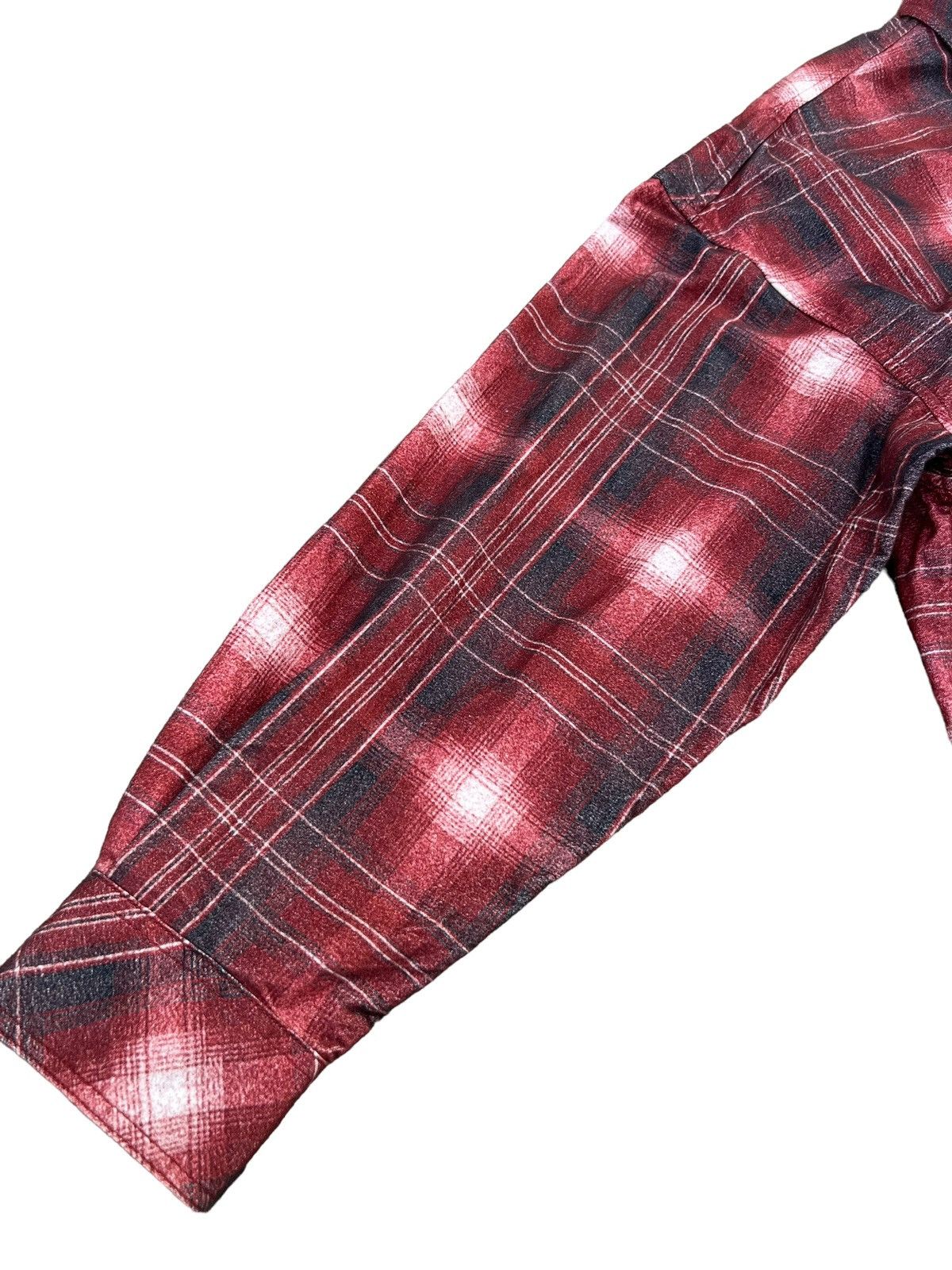Flannel Primalcode Newwave Japan Plaid Big Fit Cropped lannel Shirt Size US XL / EU 56 / 4 - 8 Thumbnail