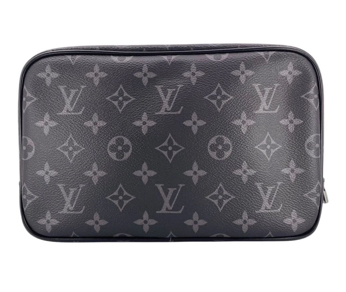Louis Vuitton Discontinued Eclipse Monogram Toiletry Pouch Trous GM Size ONE SIZE - 5 Thumbnail