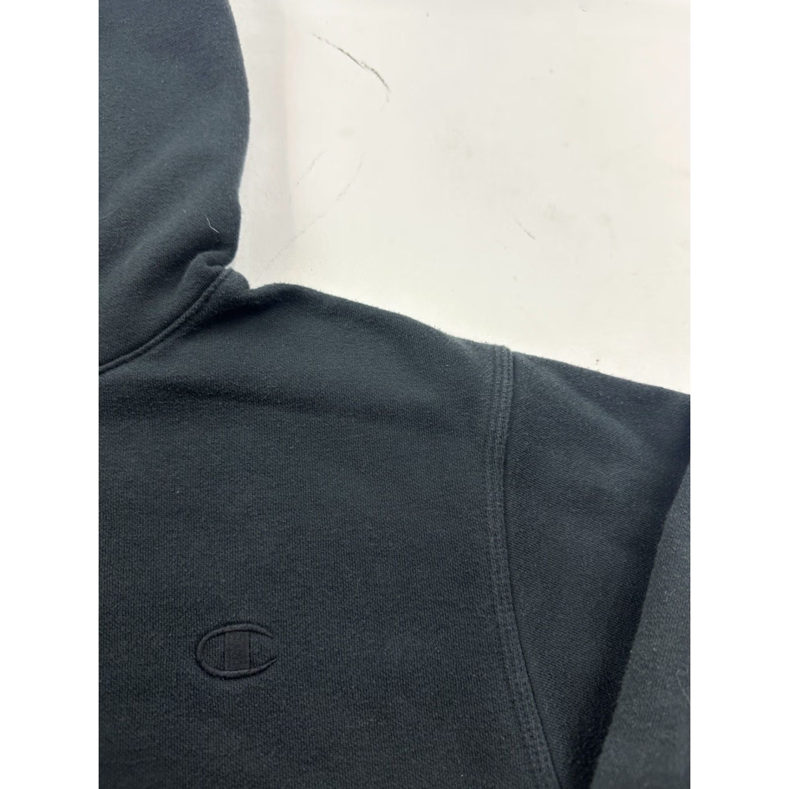 Champion Champion Hoodie Mens Small Black Pullover Sweatshirt Size US S / EU 44-46 / 1 - 4 Thumbnail