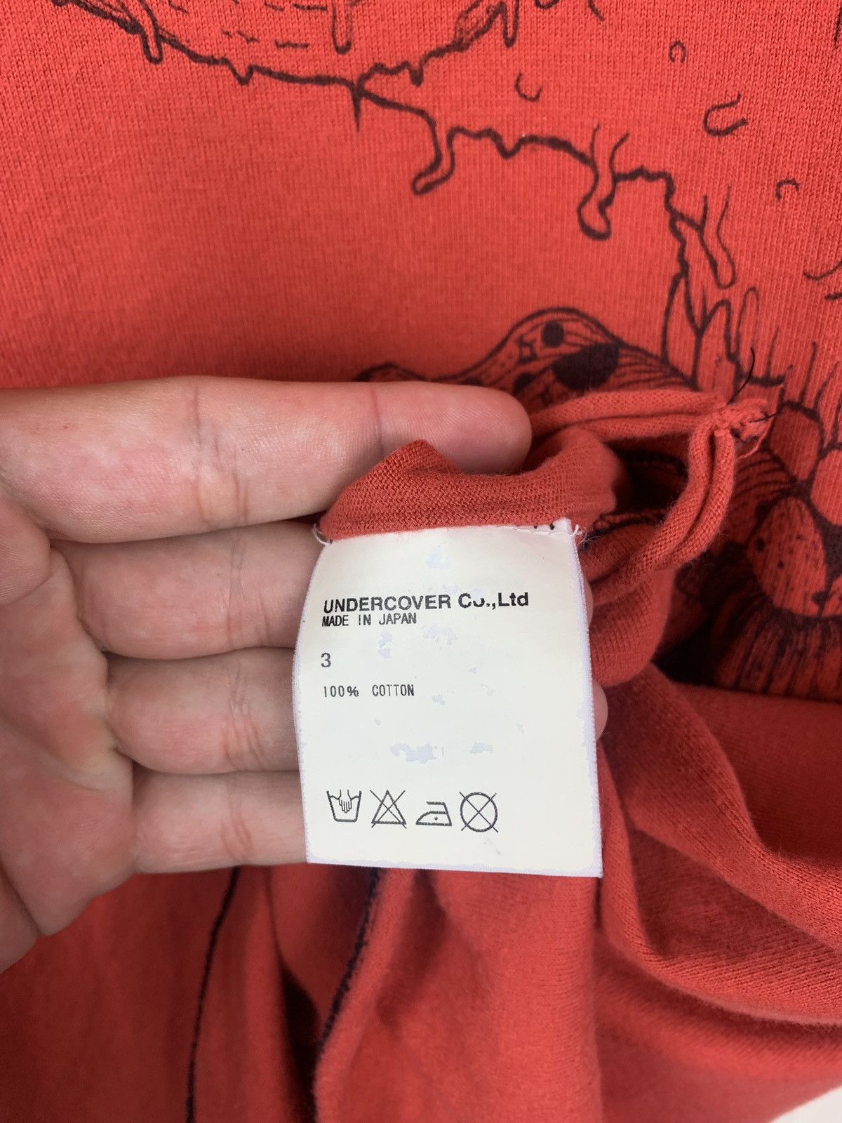 Undercover SS05 “BBII” tee size Large Size US L / EU 52-54 / 3 - 14 Thumbnail