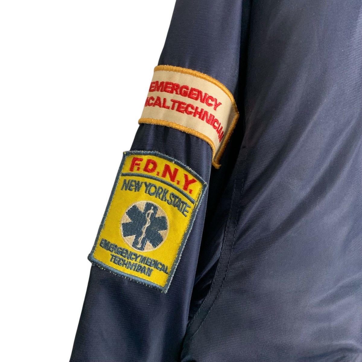 Vintage Vintage Fire Department FDNY Fire Zone StreetWear Jacket Size US XL / EU 56 / 4 - 9 Thumbnail