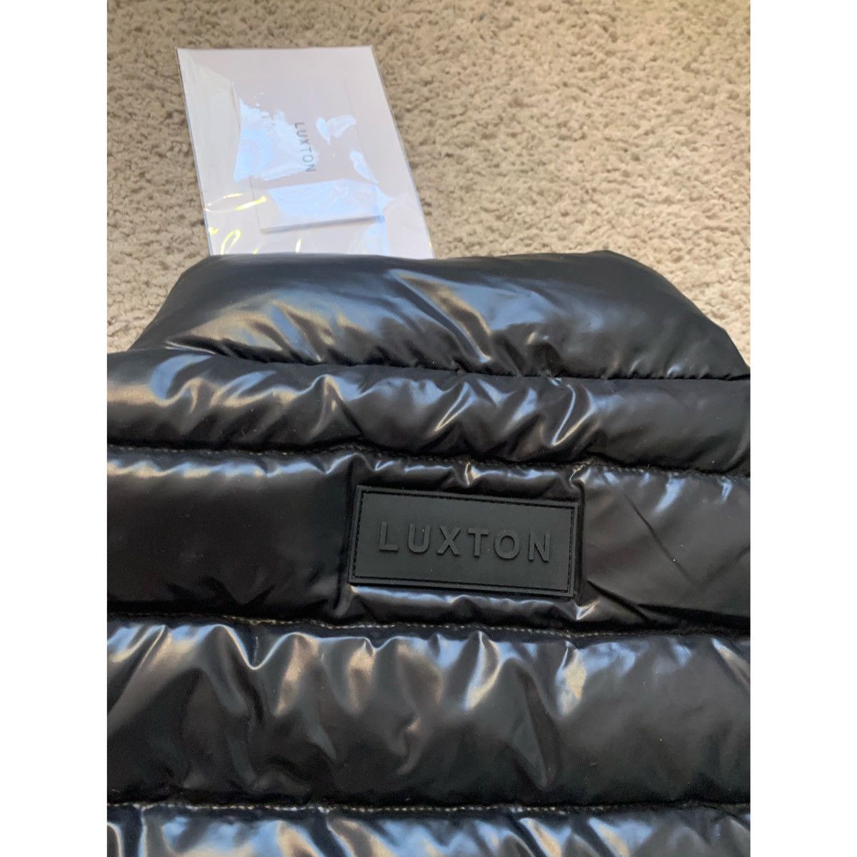 Other LUXTON BLACK DOWN PUFFER JUMPSUIT 2.1 Size L / US 10 / IT 46 - 7 Thumbnail