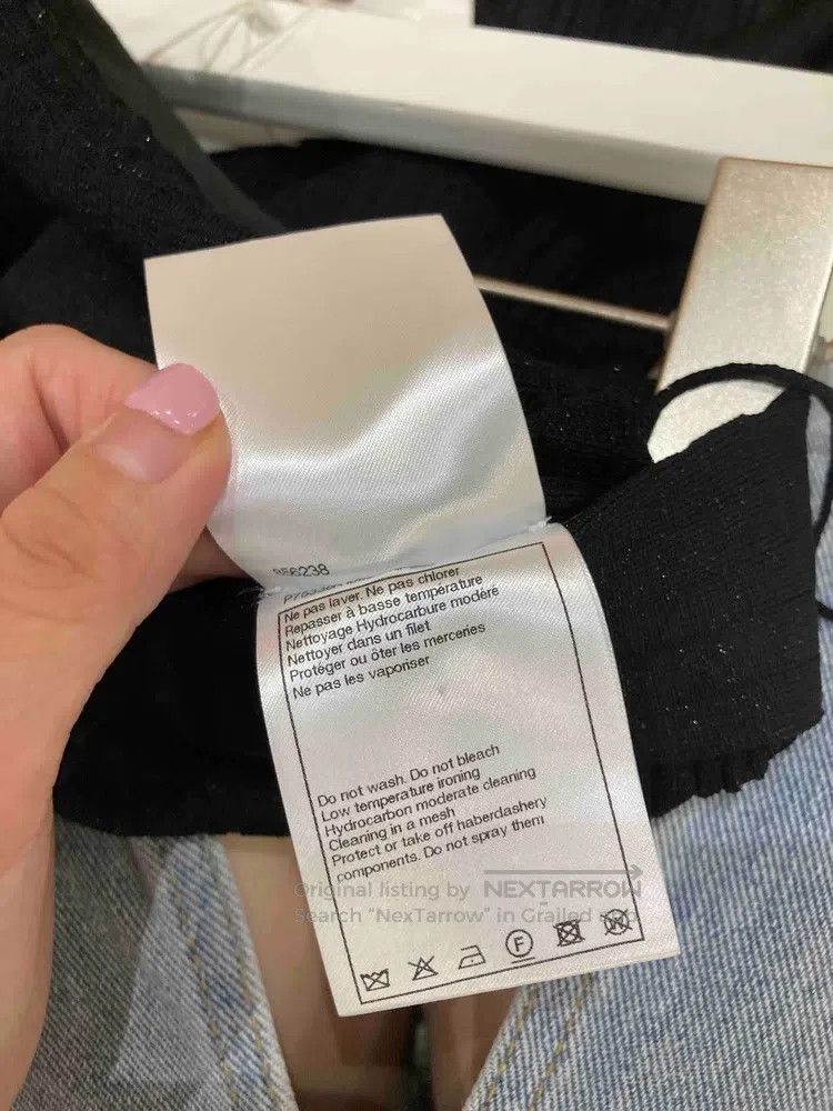 Chanel Chanel 23a Dakar black glitter trousers Size 25" / US 0 / IT 36 - 8 Thumbnail