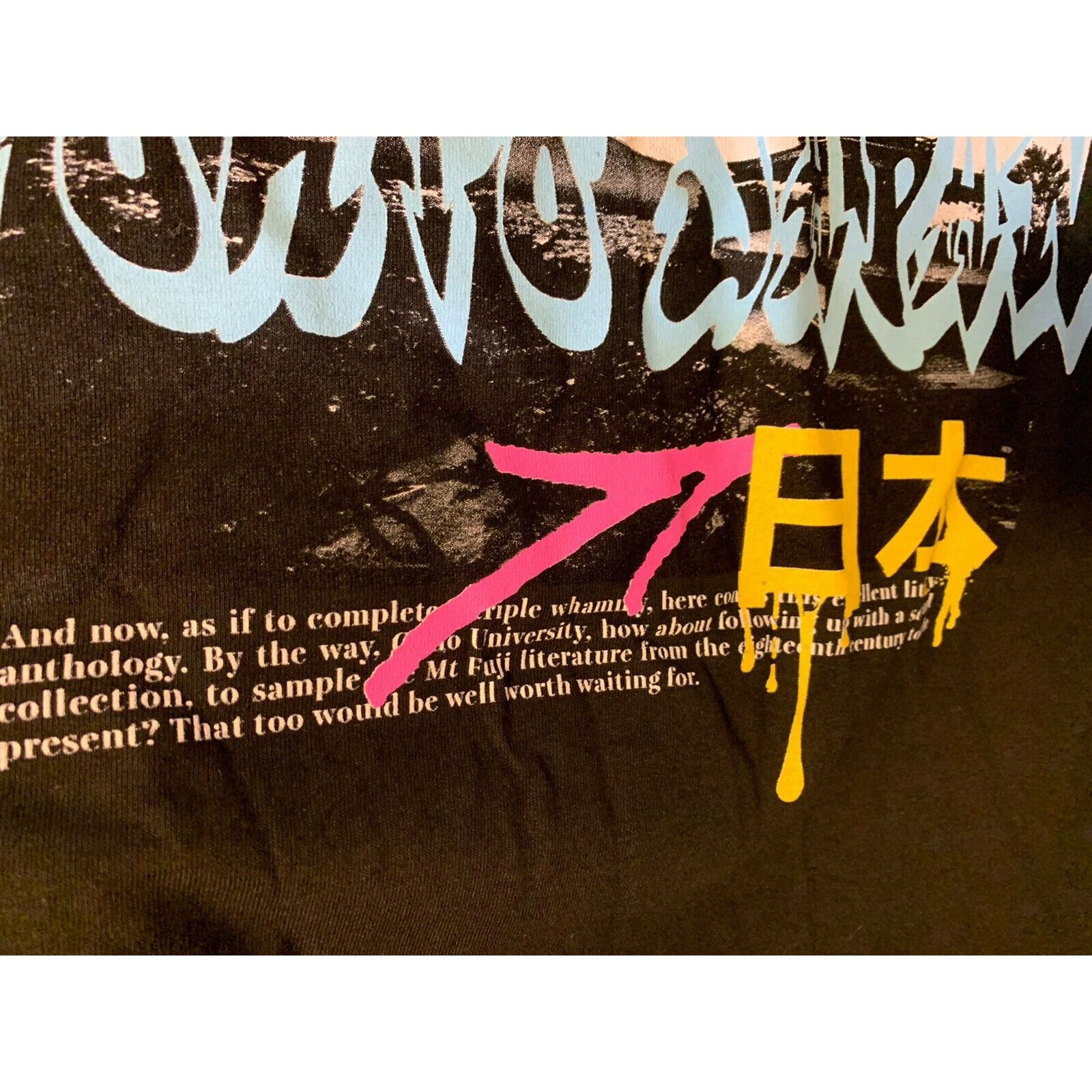 Young And Reckless The Young & Wild Mt. Fuji Men’s Sz M T Shirt Black Size US M / EU 48-50 / 2 - 5 Thumbnail