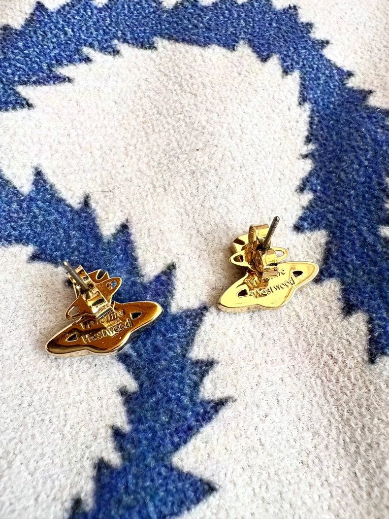 Vivienne Westwood Vivienne Westwood Vintage Red and Gold Jack Enamel and Eng Size ONE SIZE - 5 Thumbnail