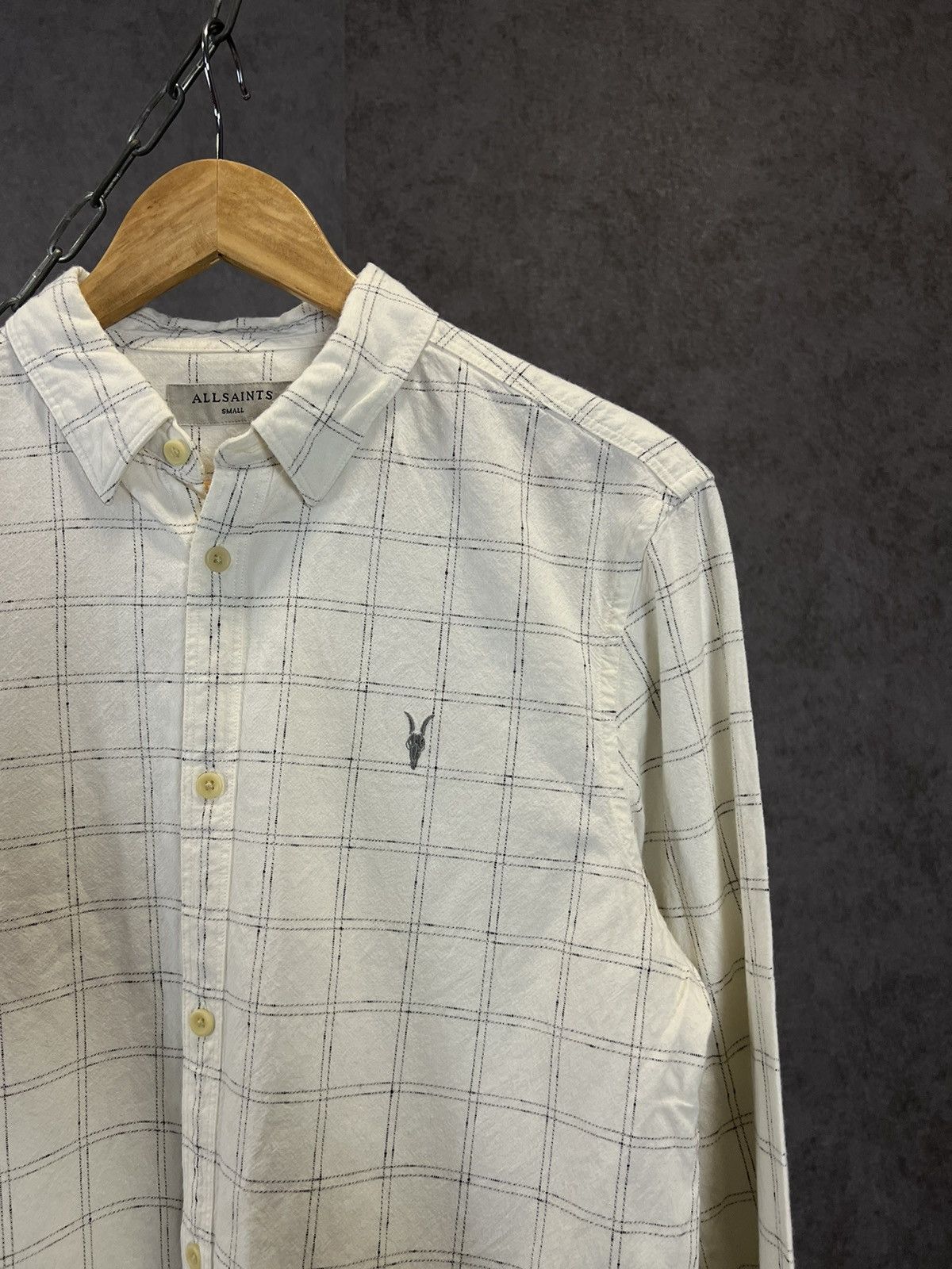 Allsaints Allsaints designer logo shirt Size US S / EU 44-46 / 1 - 2 Thumbnail