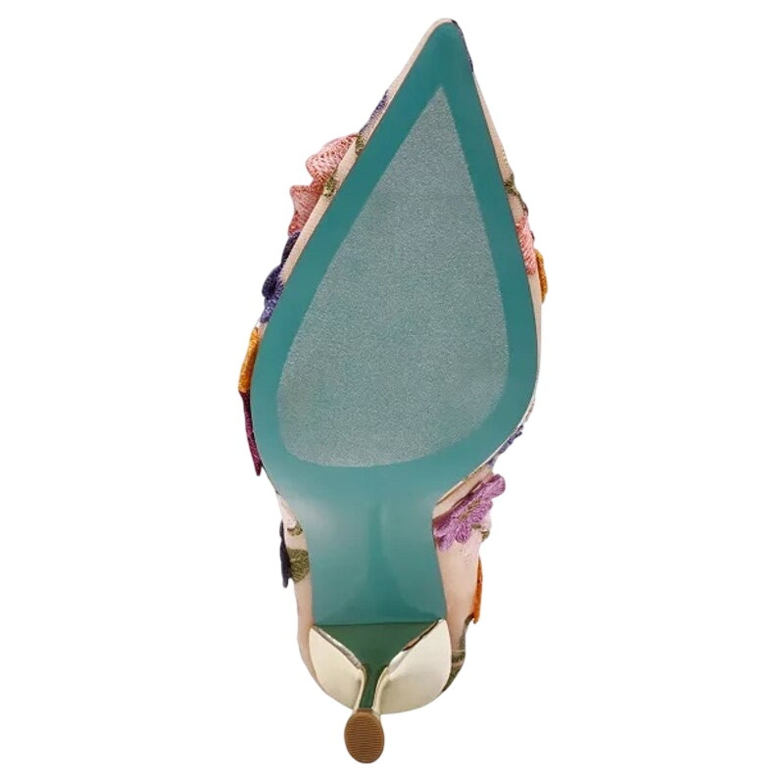 Betsey Johnson BETSEY JOHNSON Aimey Floral Applique Mesh Pumps Size 11 New Size US 11 / IT 41 - 5 Thumbnail