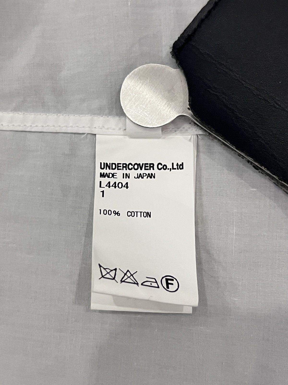 Undercover Undercover AW13 Skeleton Rib Patch Shirt Size US S / EU 44-46 / 1 - 22 Thumbnail
