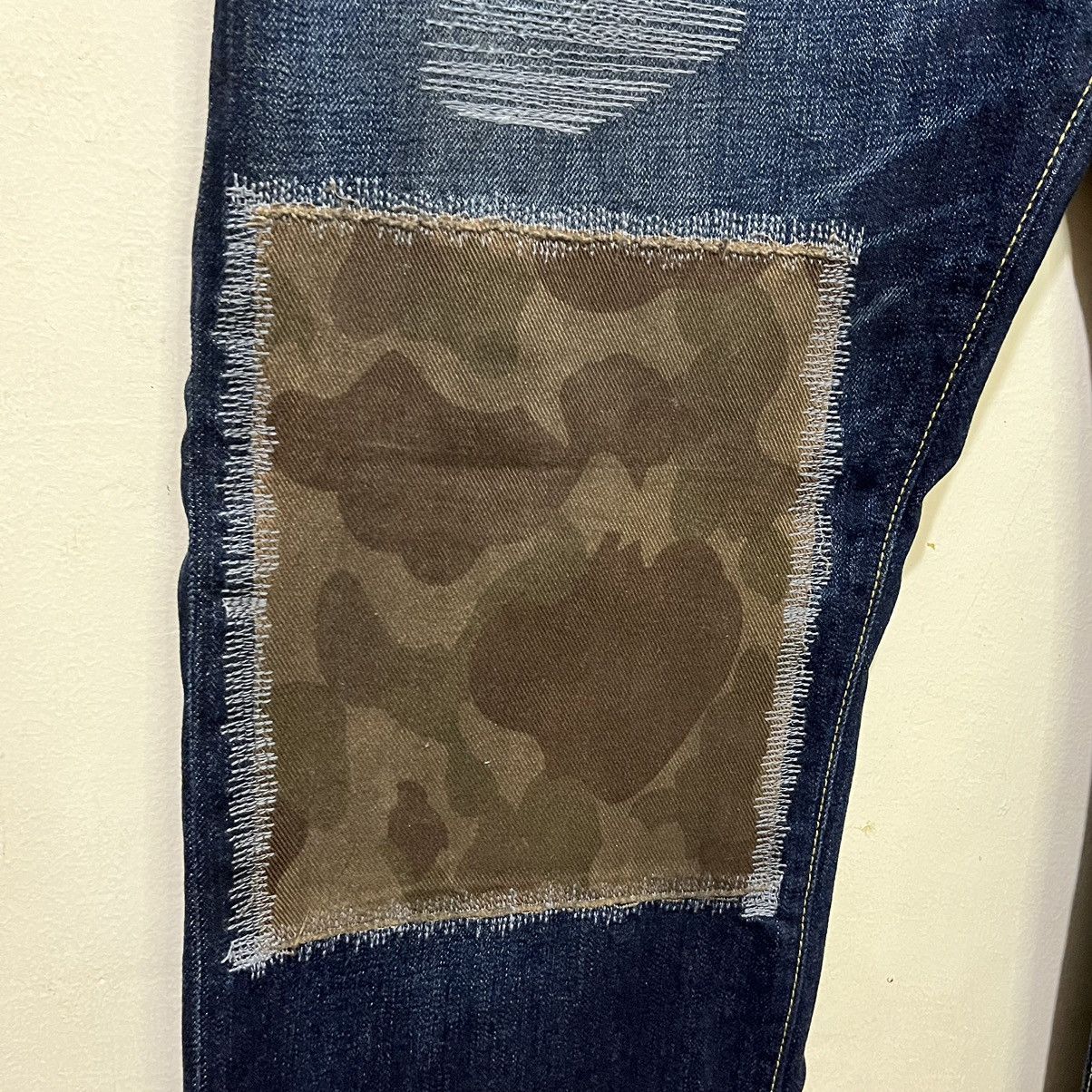 Bape Rare OG Bape Sta Patchwork Denim Pants Size US 38 / EU 54 - 4 Thumbnail
