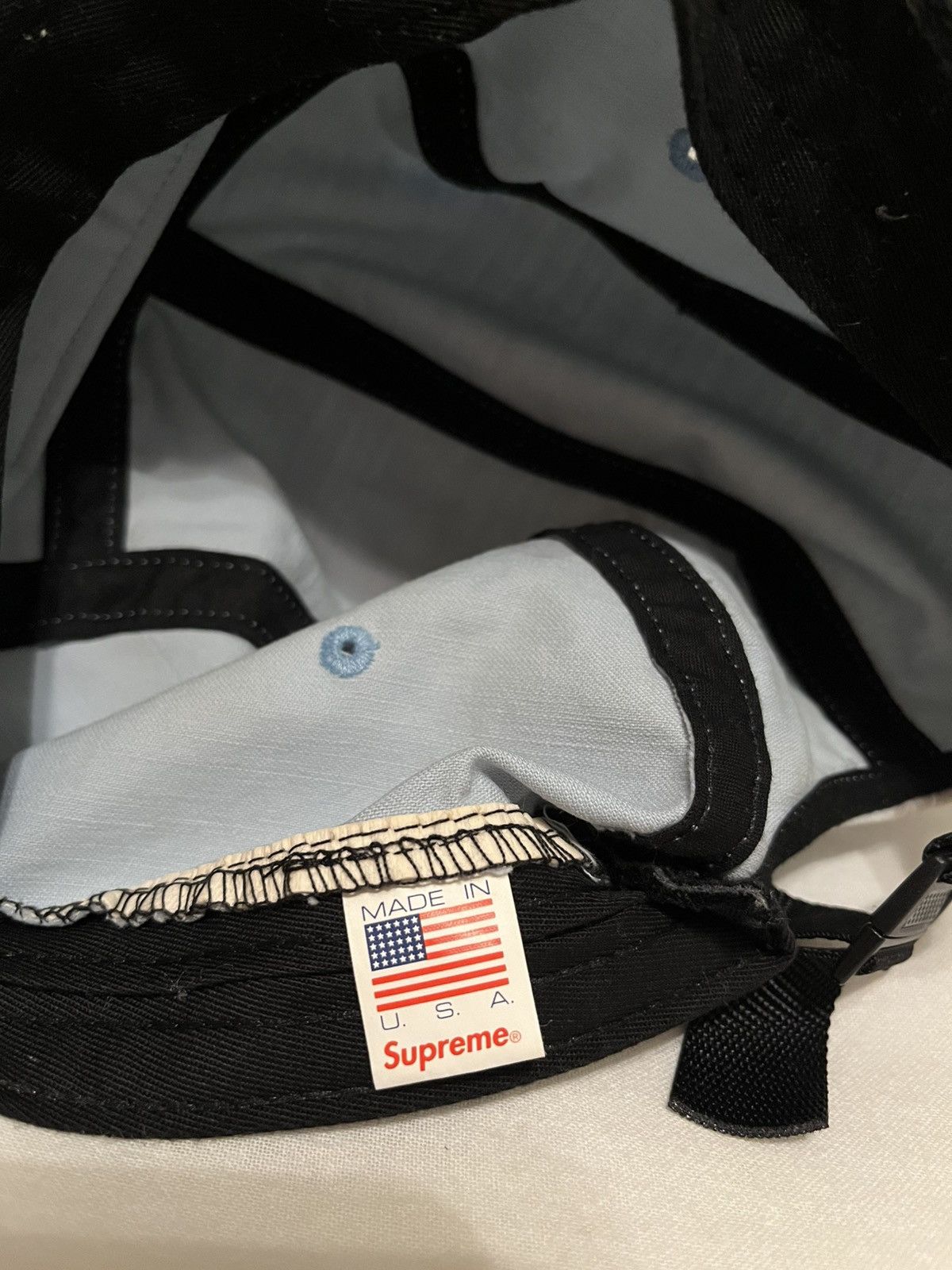 Supreme SUPREME LIGHT BLUE S KY BLUE CAMP CAP SS18 Size ONE SIZE - 5 Thumbnail