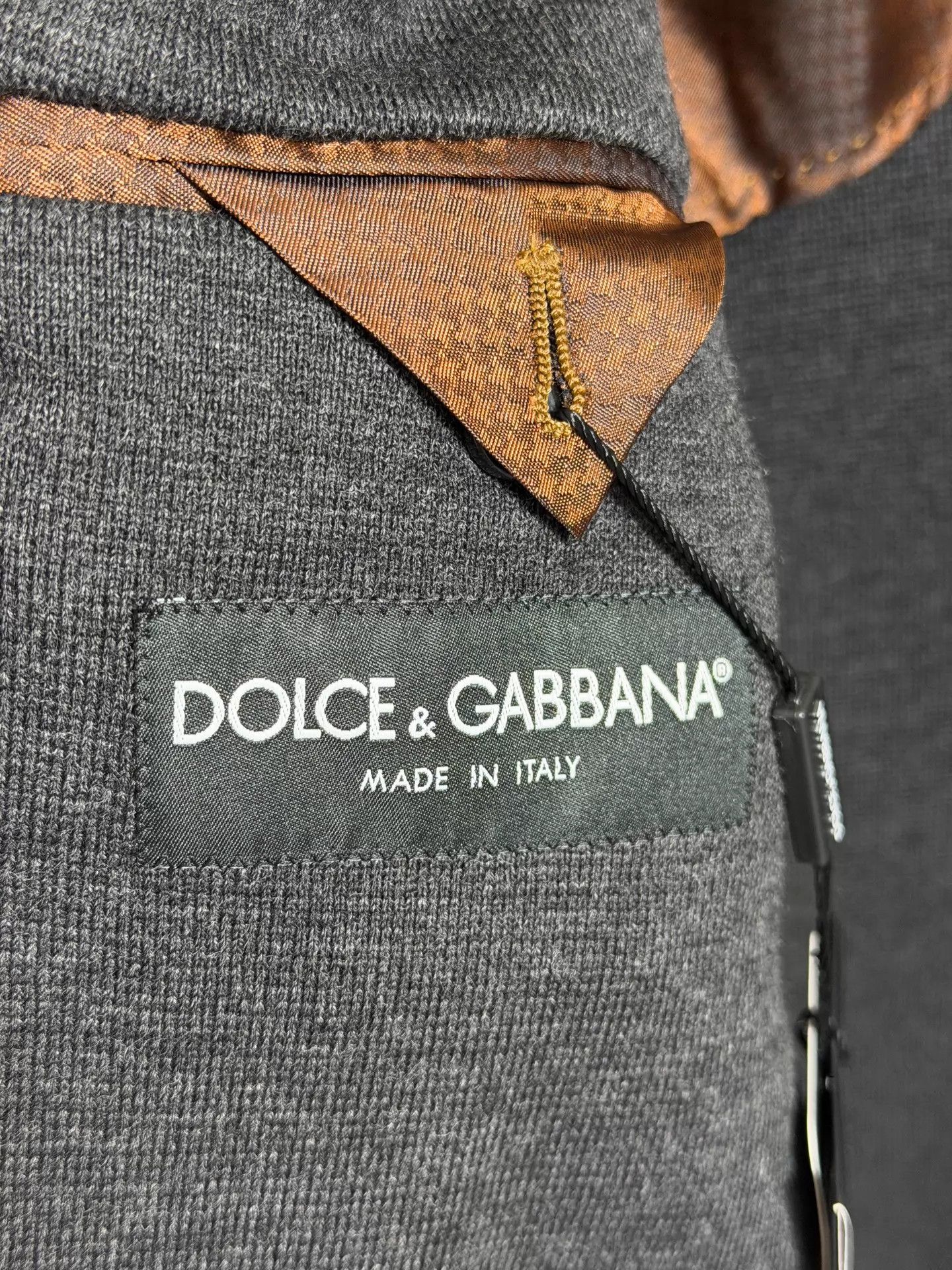 Dolce & Gabbana DG Wool Suit Jacket 54 IT New With Tags Size 54R - 7 Thumbnail