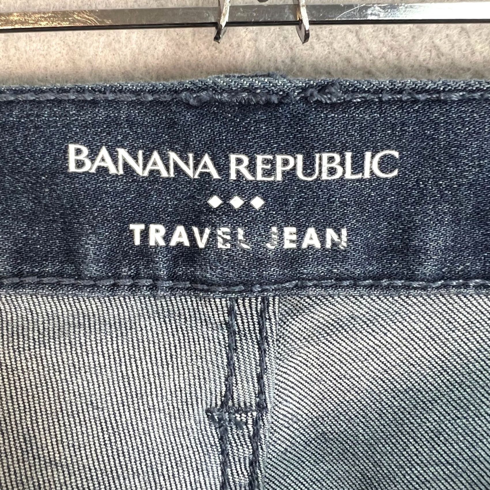Banana Republic Banana Republic Mens Size 30 Slim Fit Travel Jeans Blue Denim Cotton Blend Shirt? Size US 30 / EU 46 - 3 Thumbnail