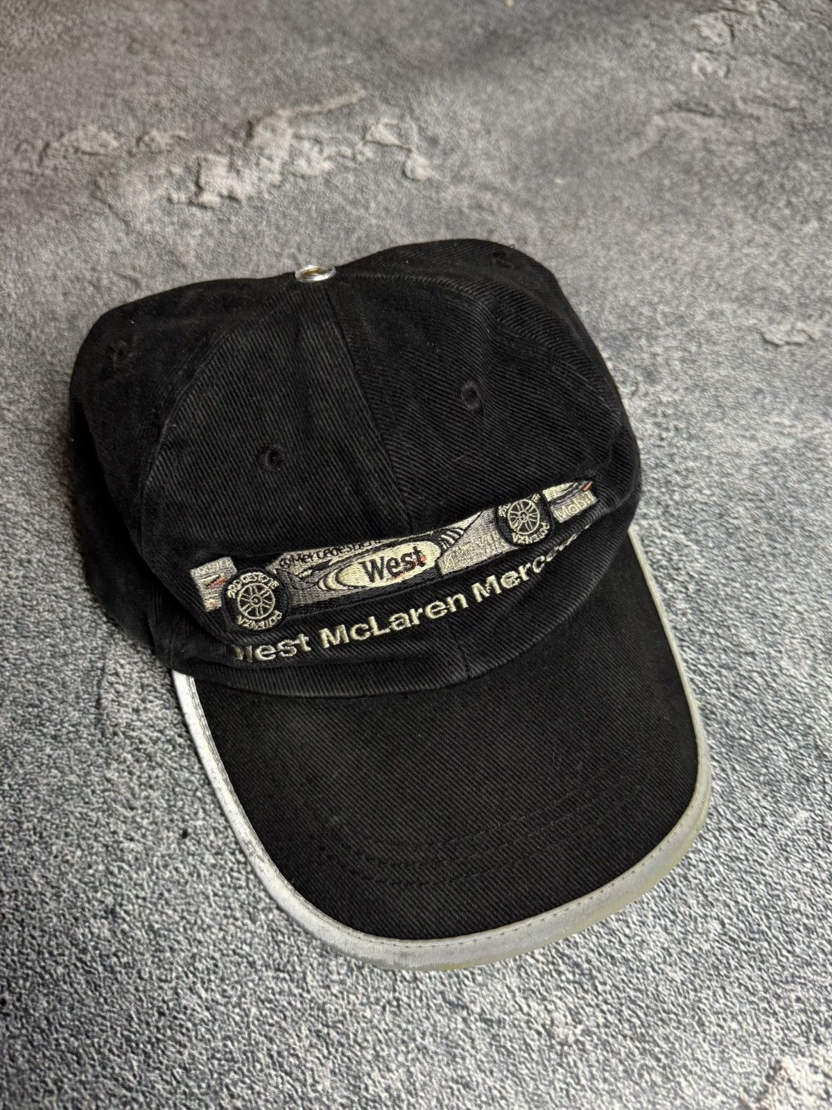 Other VNTG West McLaren Mercedes Formula 1 Reflective Edge Cap Size ONE SIZE - 3 Thumbnail